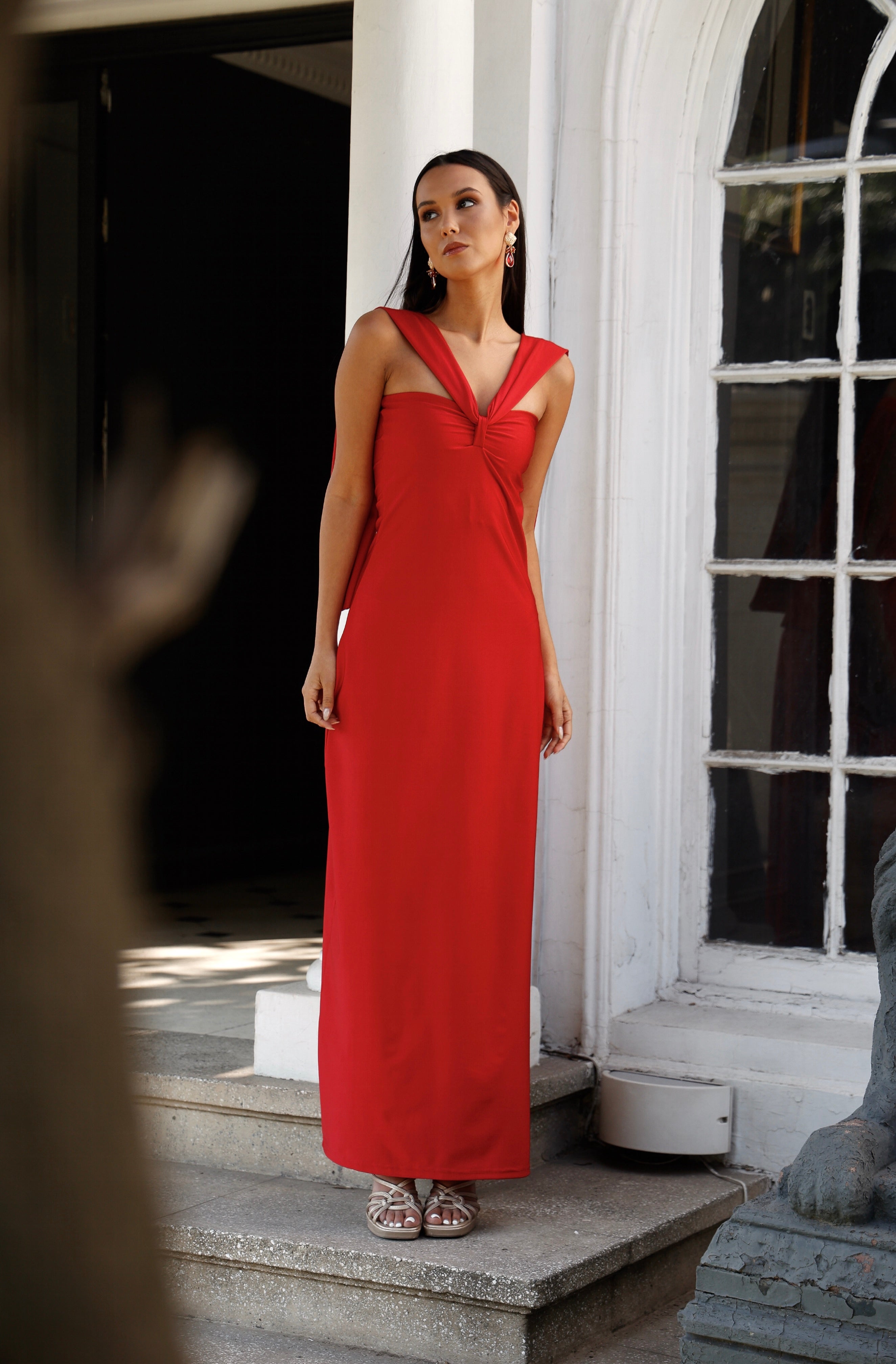 Vestido Mica Red