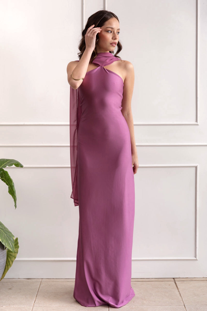 Vestido Fiesta Jazmín Rosado