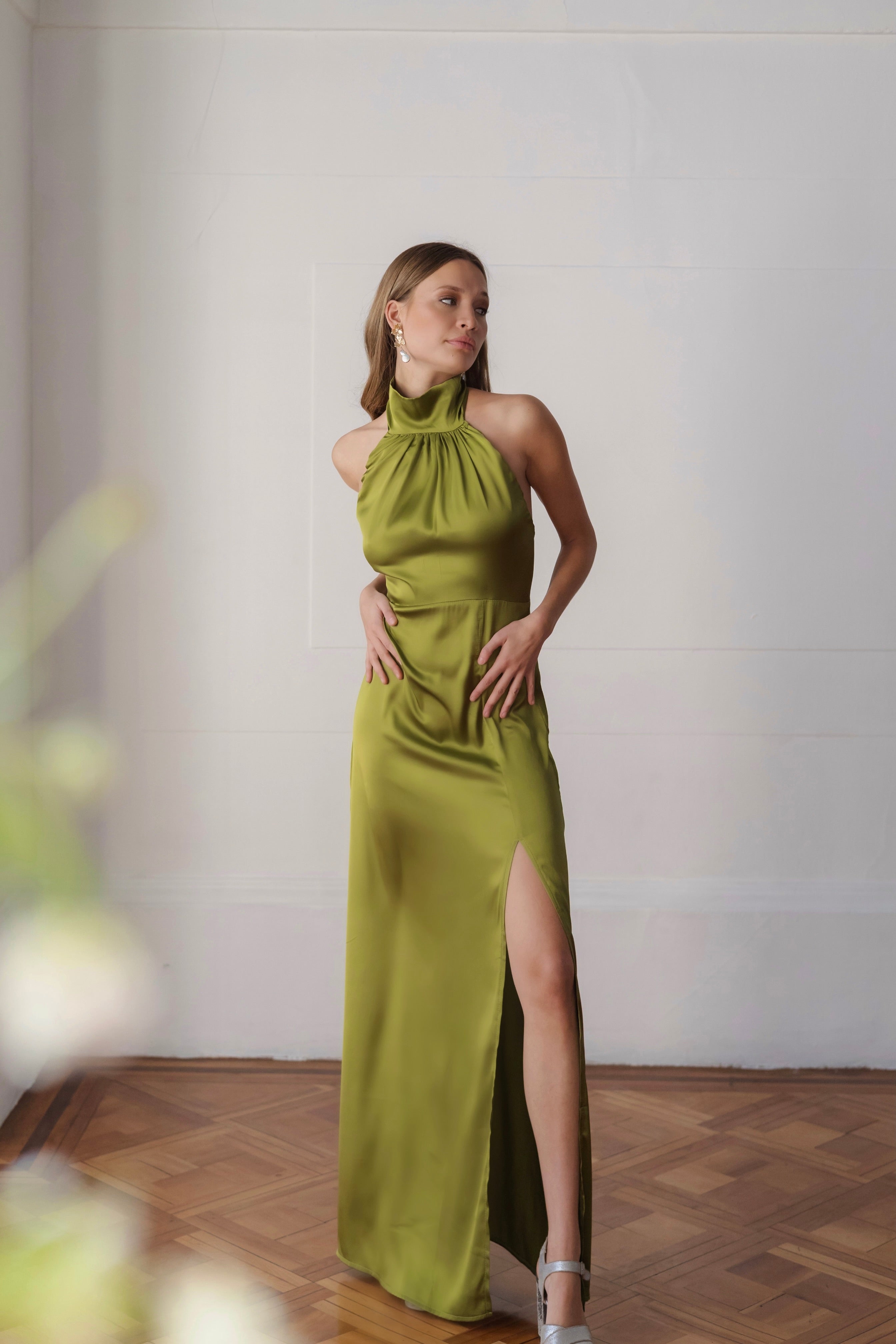 Vestido Vera Verde Lima