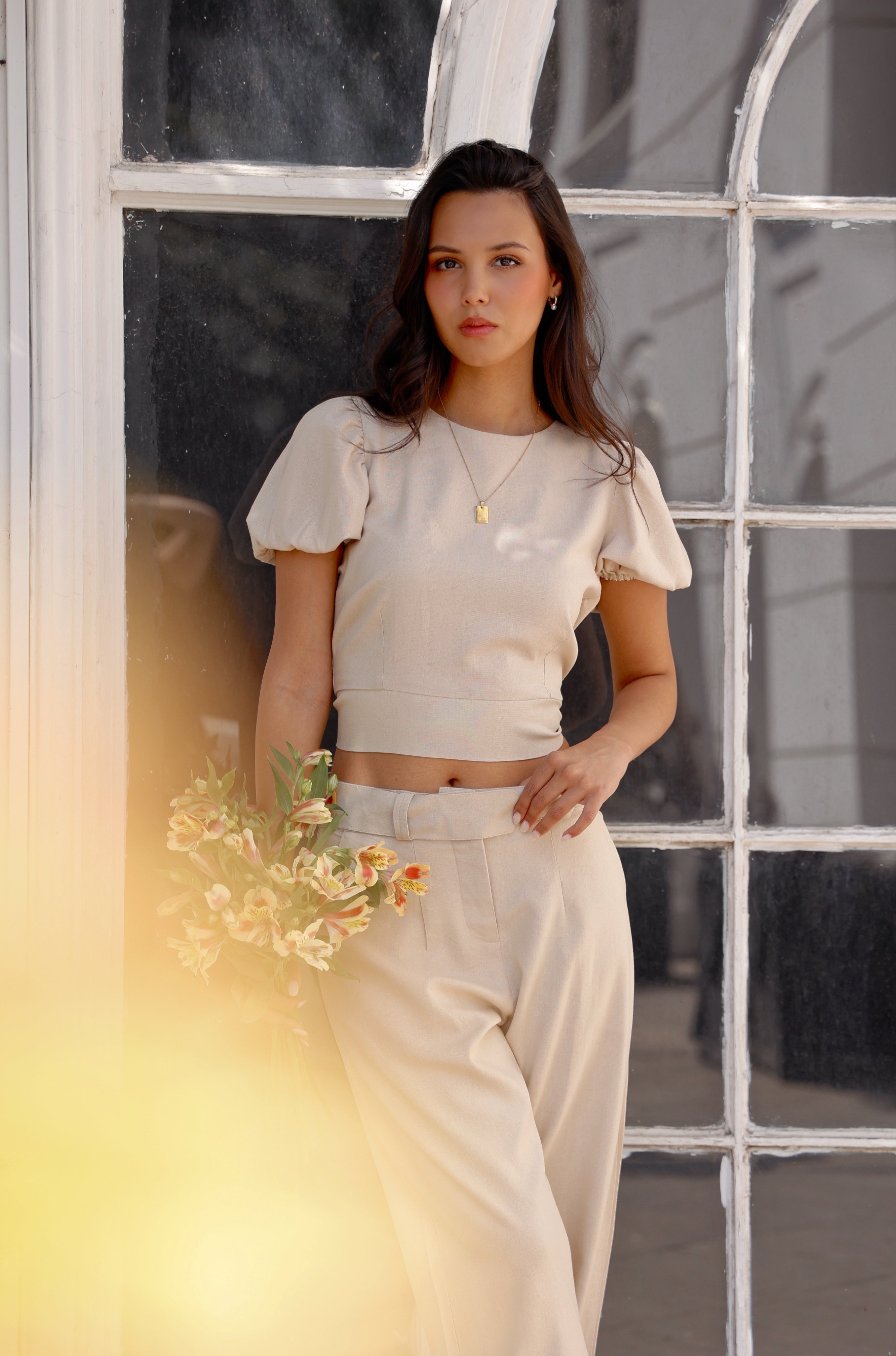 Top Lorenza Beige