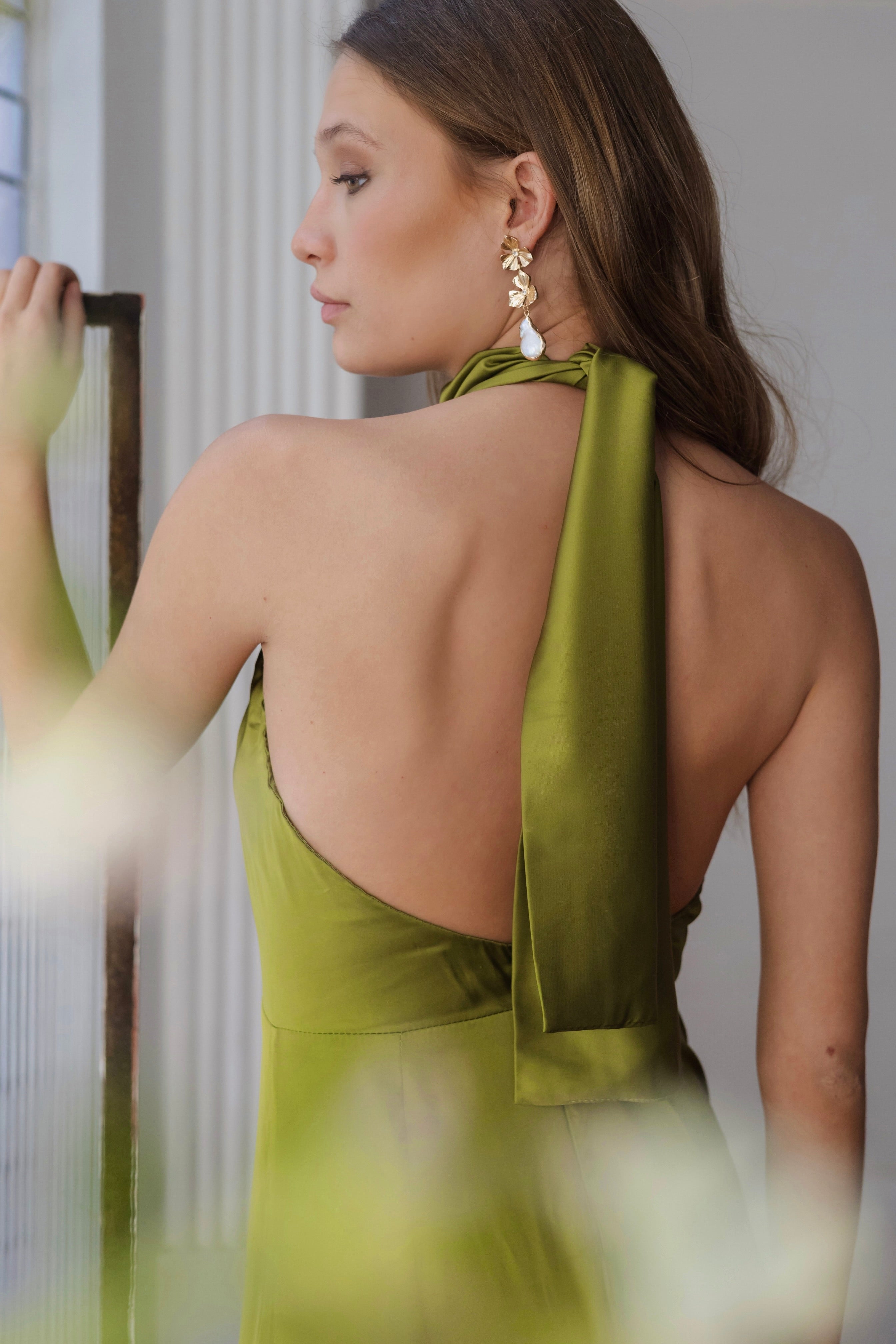 Vestido Vera Verde Lima