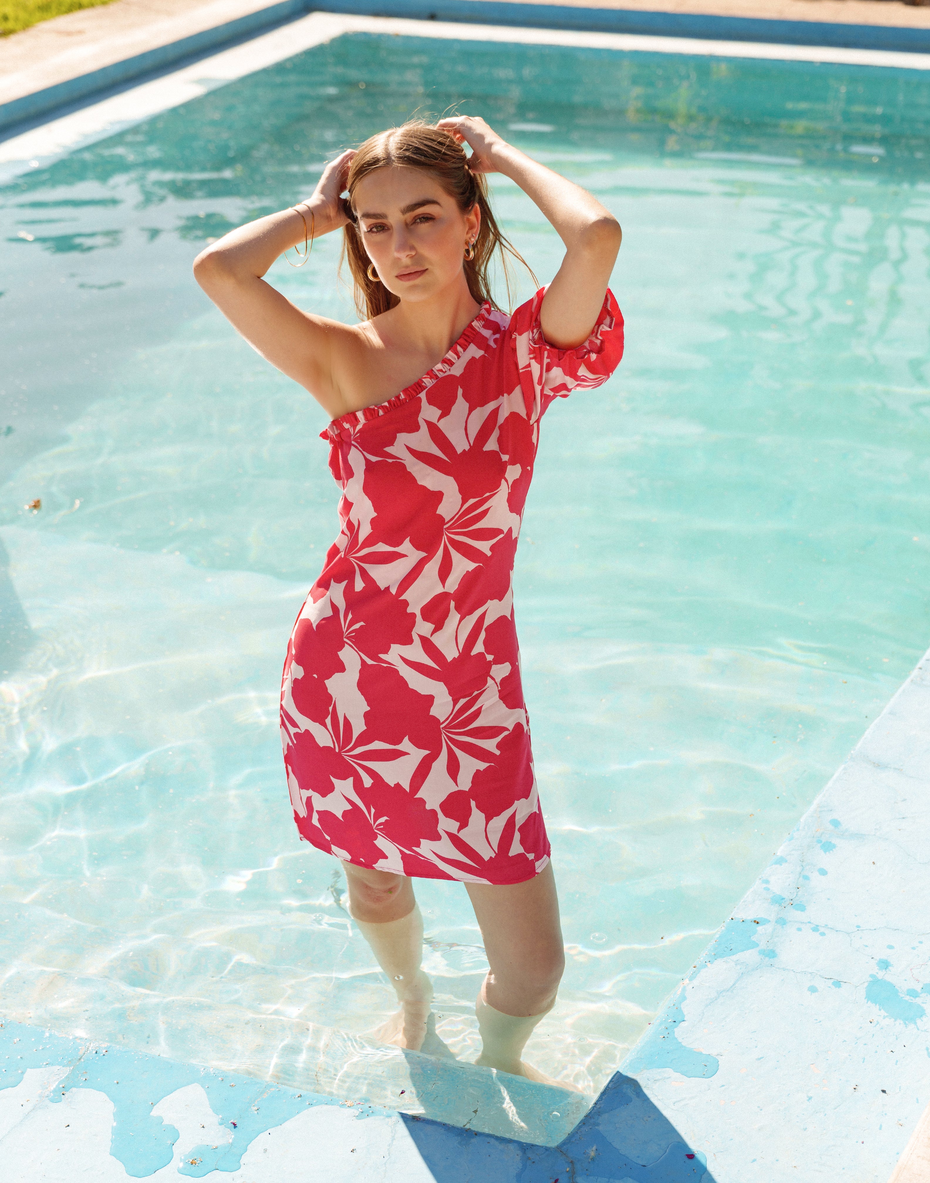 Vestido Gigi Fucsia Print