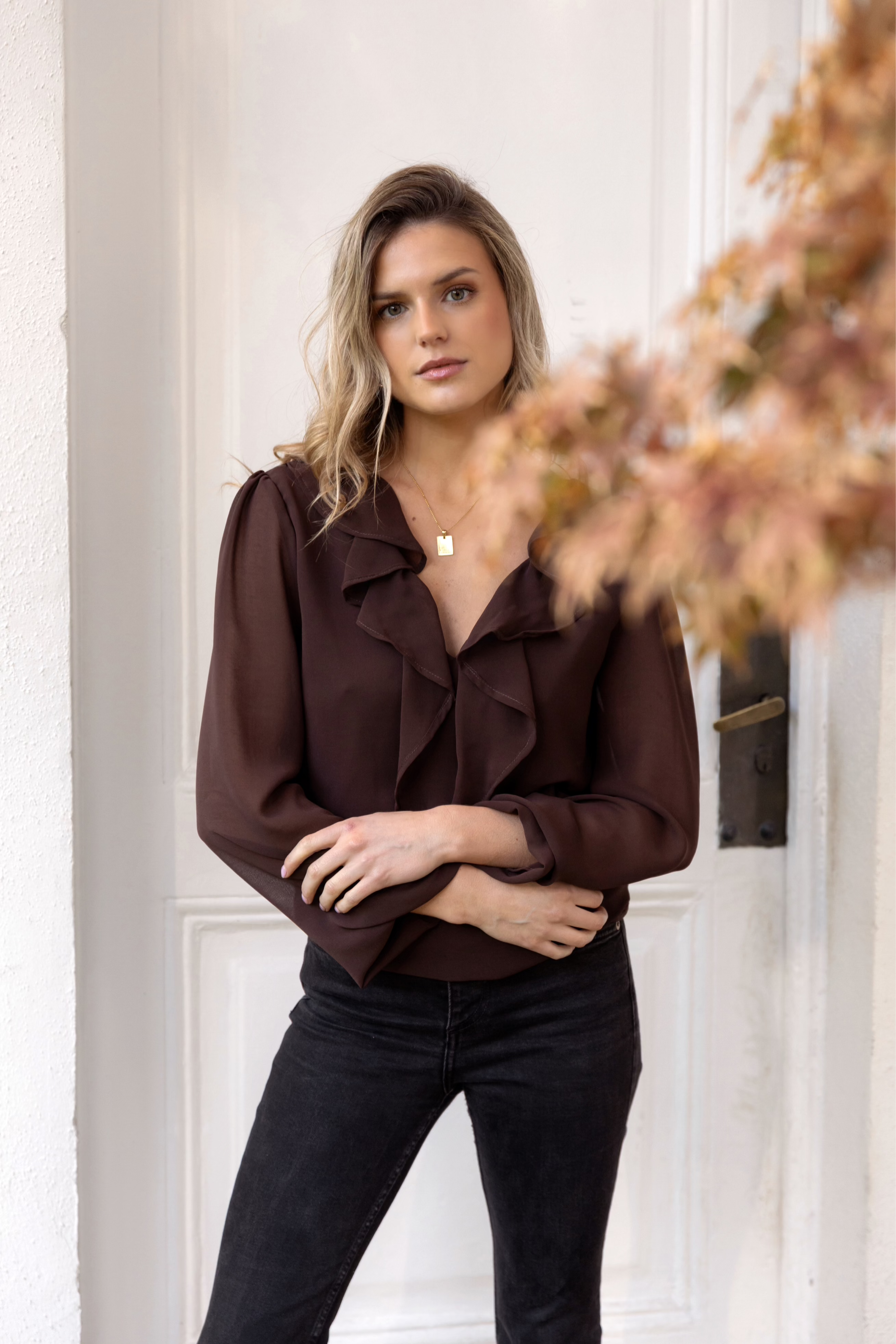 Top Charlotte Mocca- Pre Venta