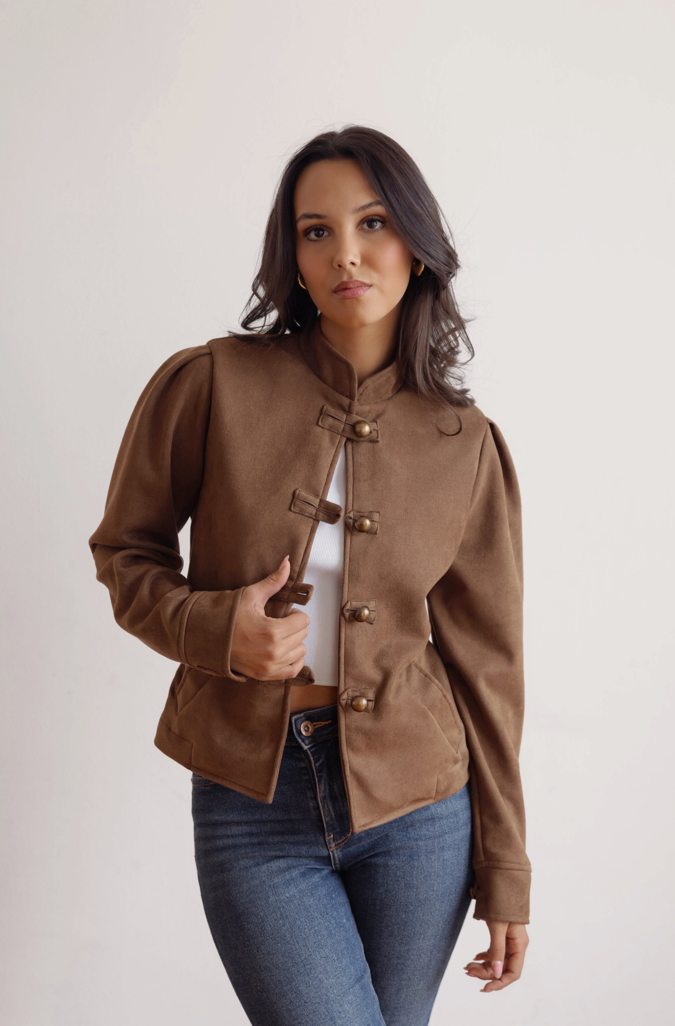 Chaqueta Akane Mocca