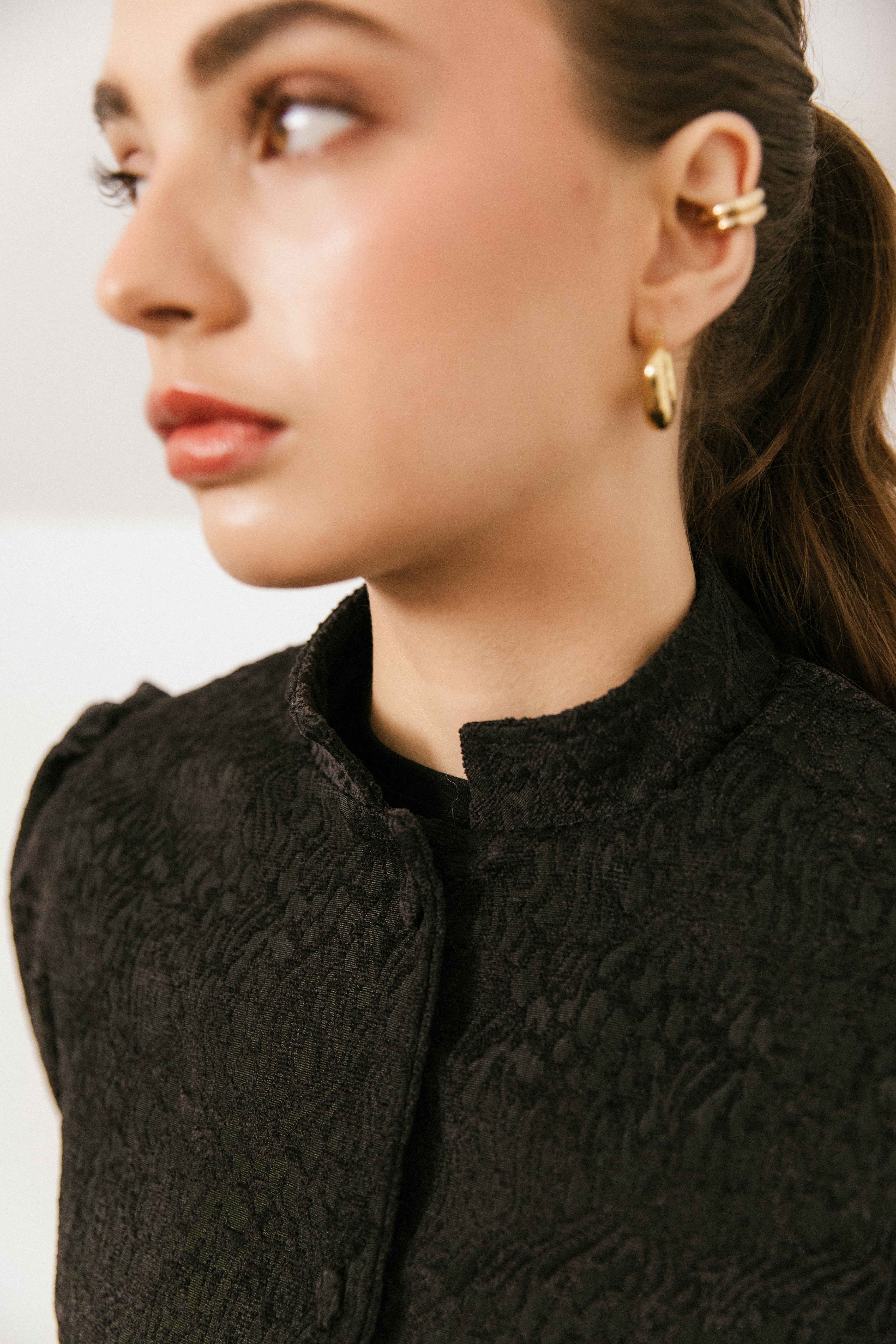 Chaqueta Elegante Allure Negro