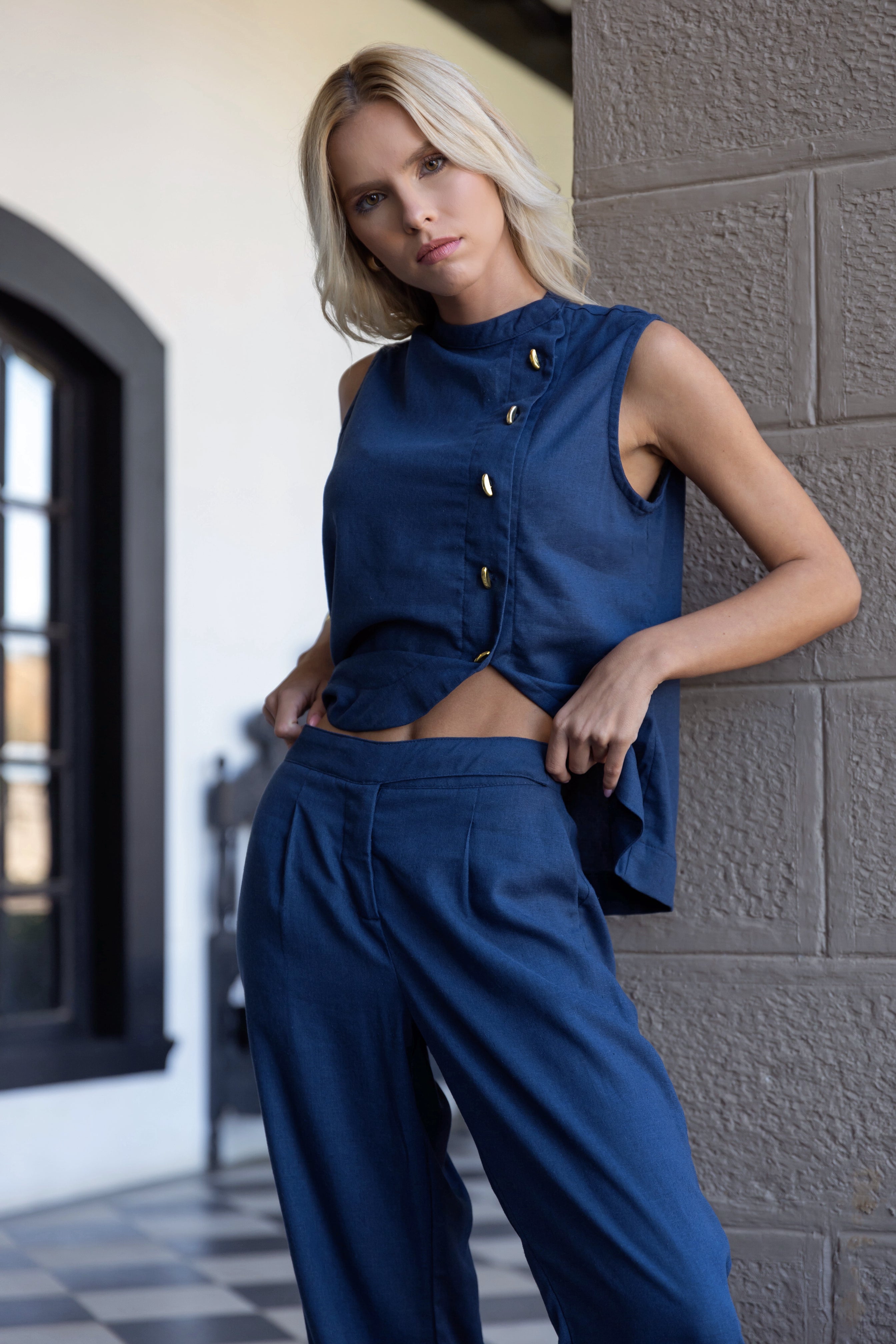 Pantalón Mara Azul