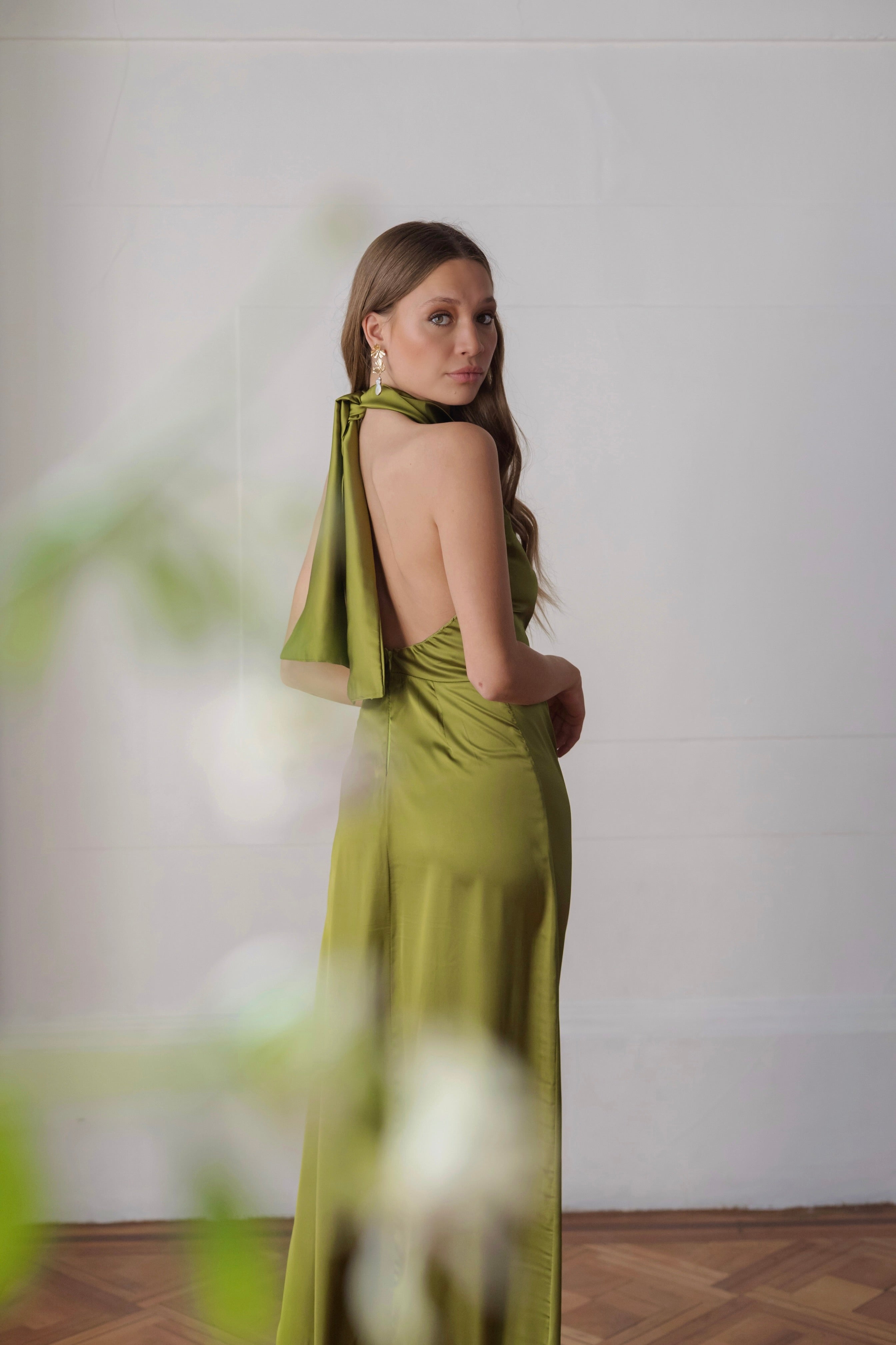 Vestido Vera Verde Lima