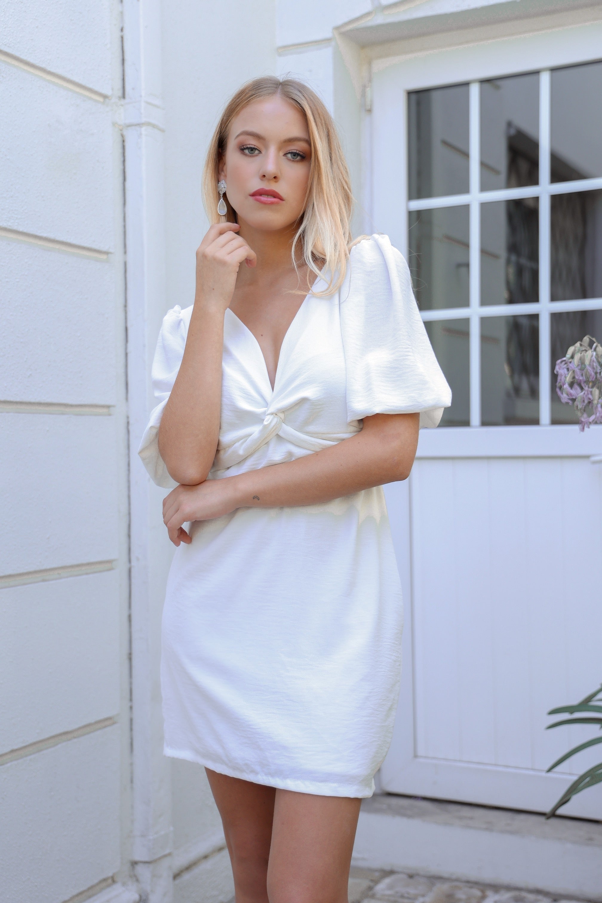 Vestido Atrani Blanco- A pedido