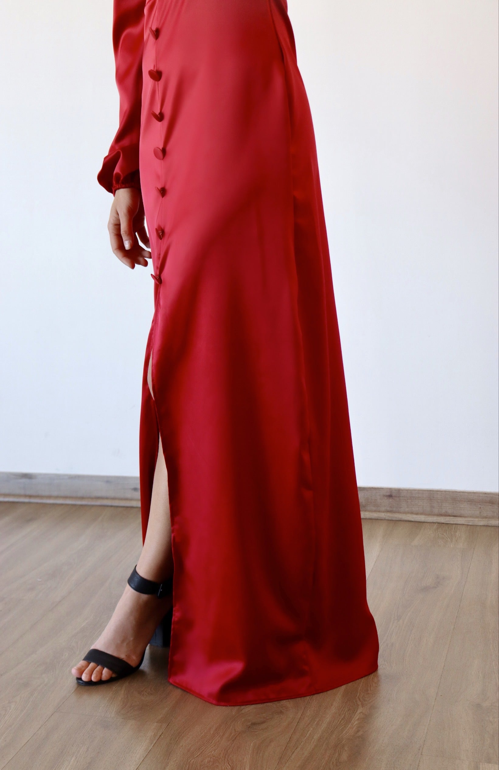 Vestido Ángela rojo