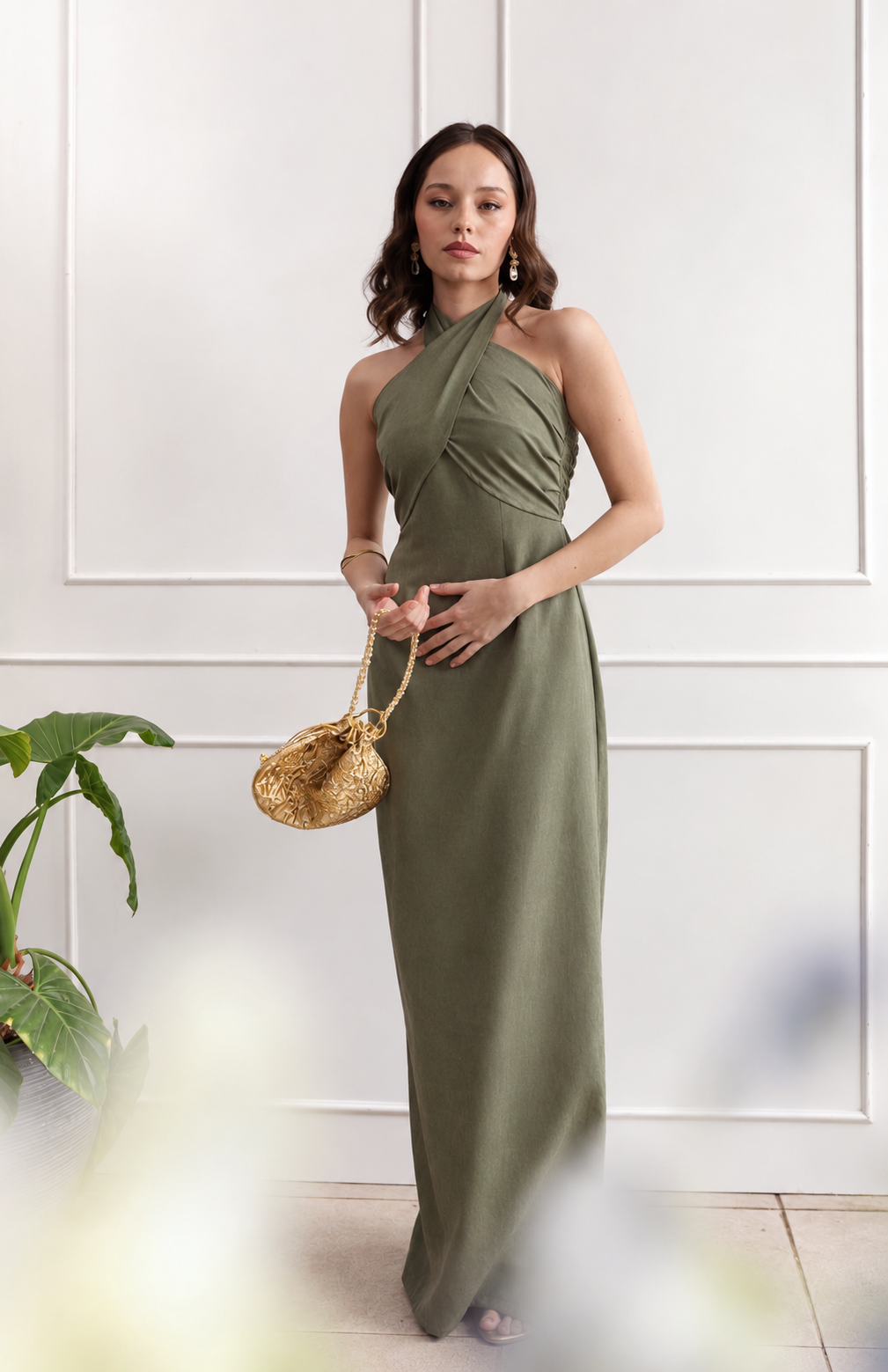 Vestido Fiesta Rous Oliva