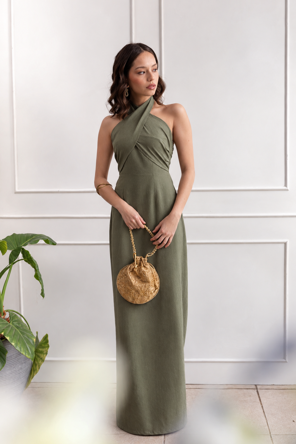 Vestido Fiesta Rous Oliva