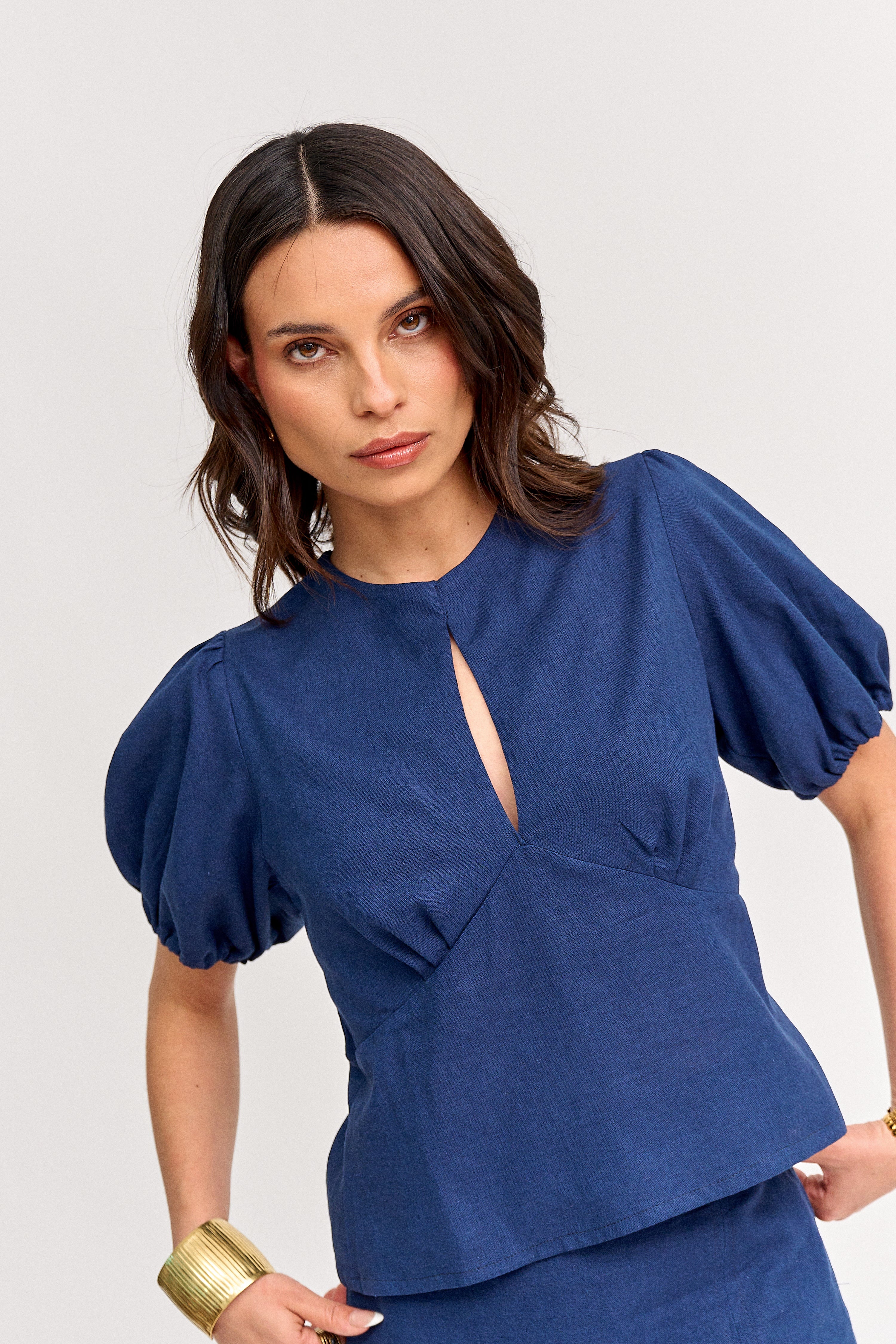Top Sophia Azul