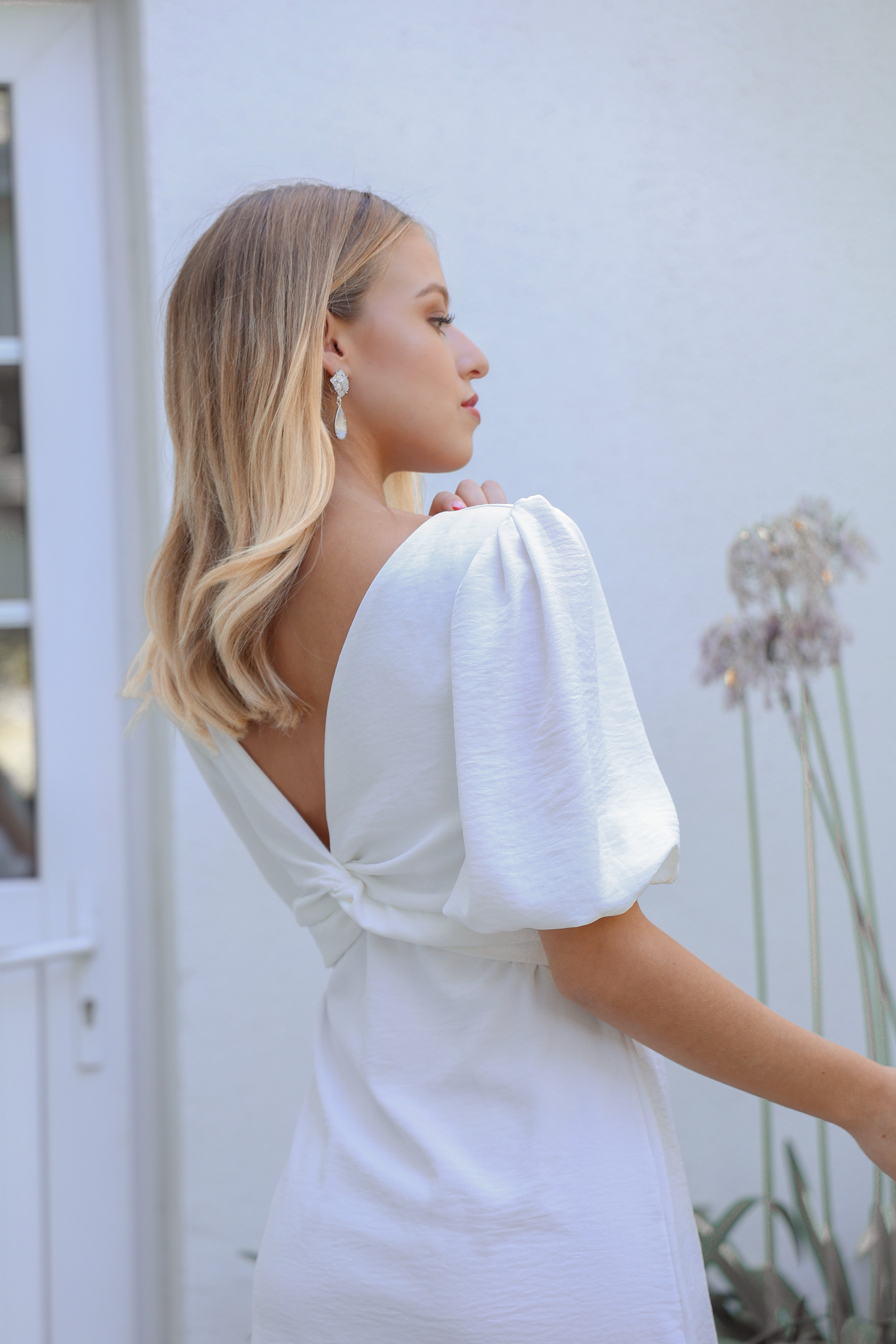 Vestido Atrani Blanco- A pedido