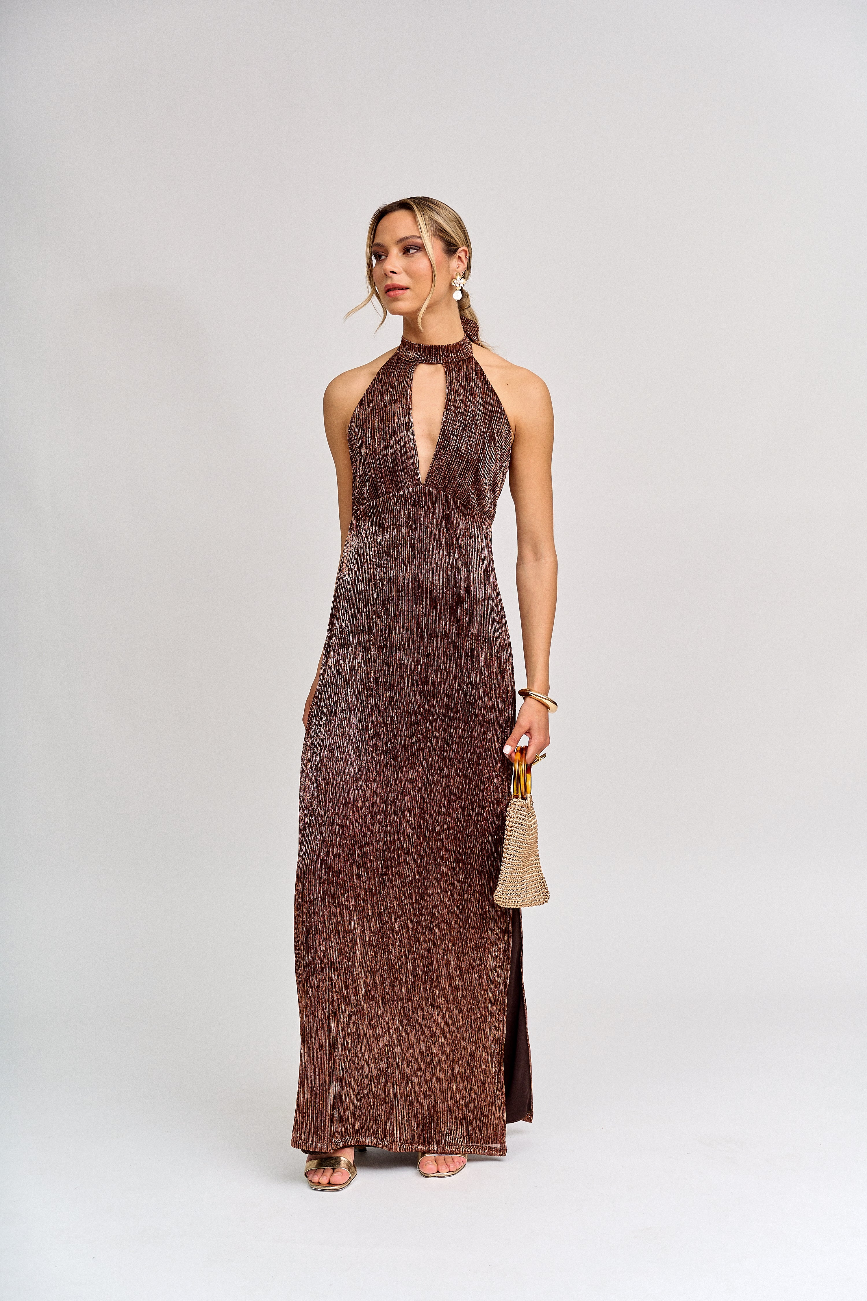 Vestido Elissé Chocolate
