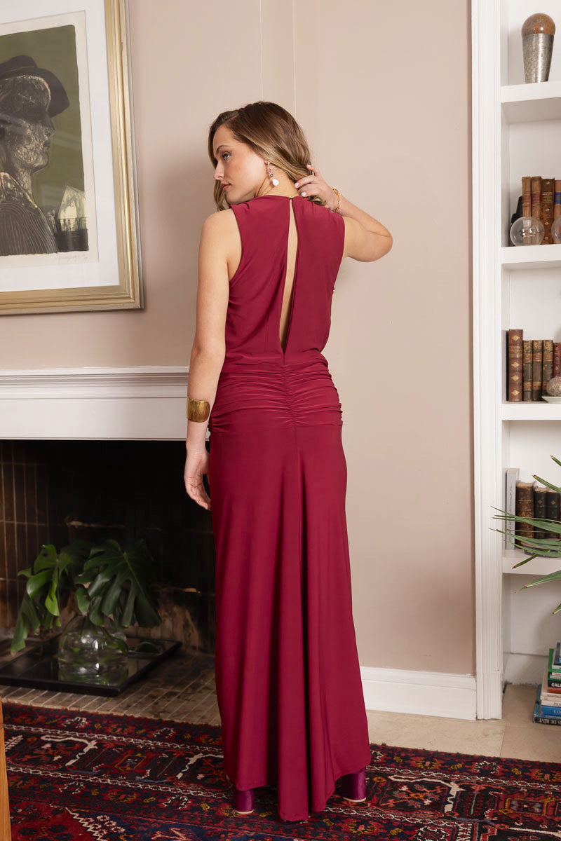 Vestido Fiesta Margarette Frambuesa