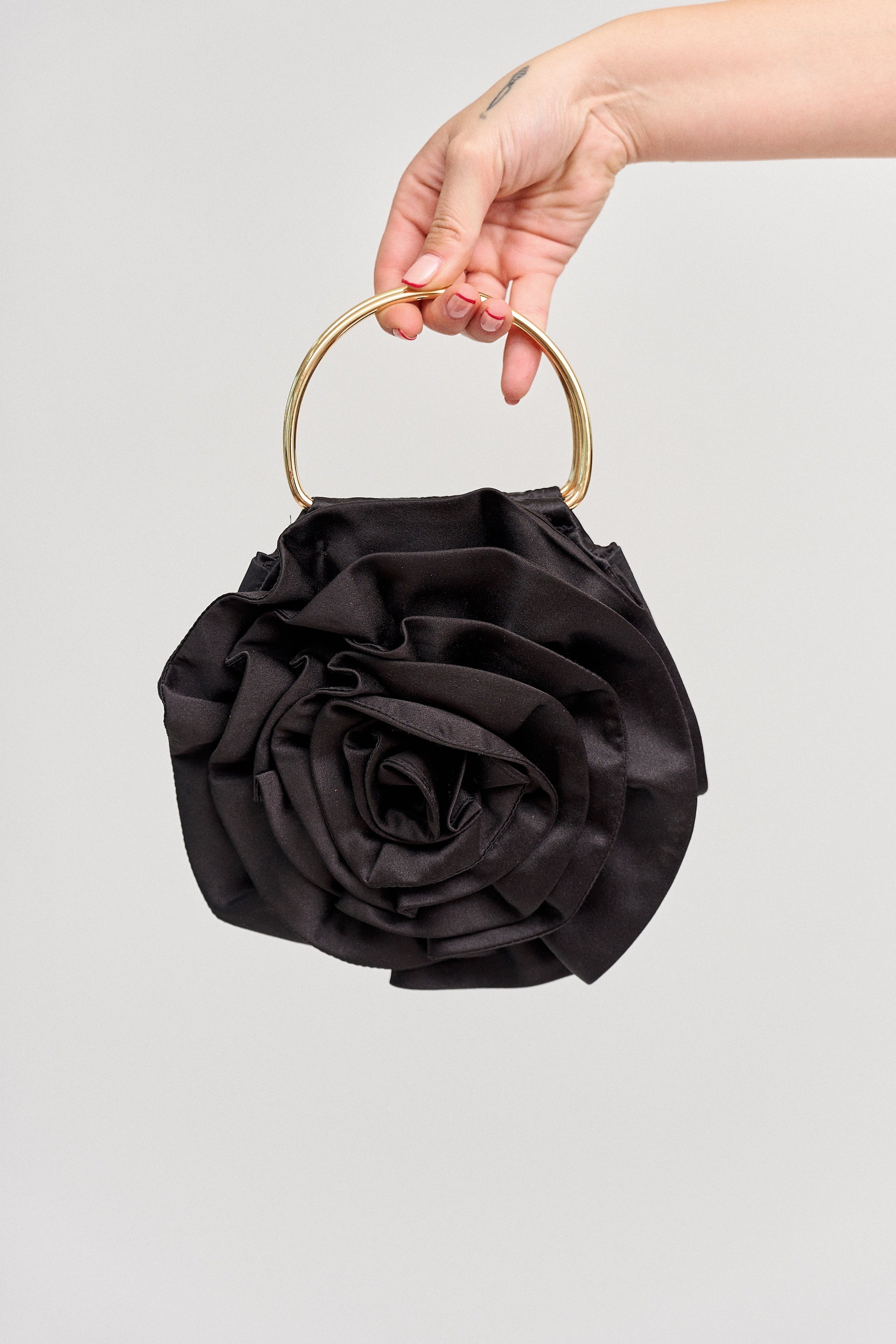 Cartera Blossom Black