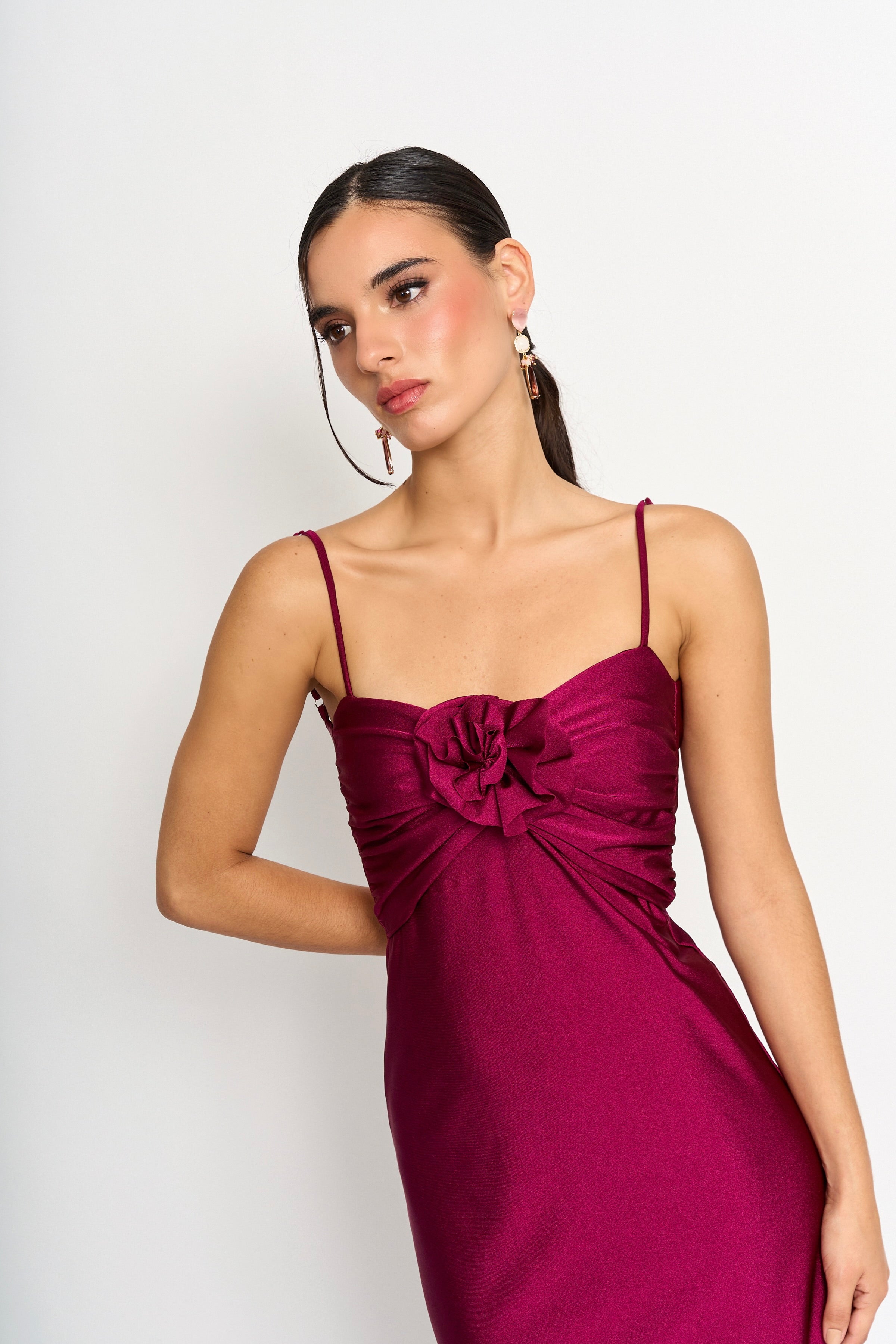Vestido Fiesta Tribecca Magenta