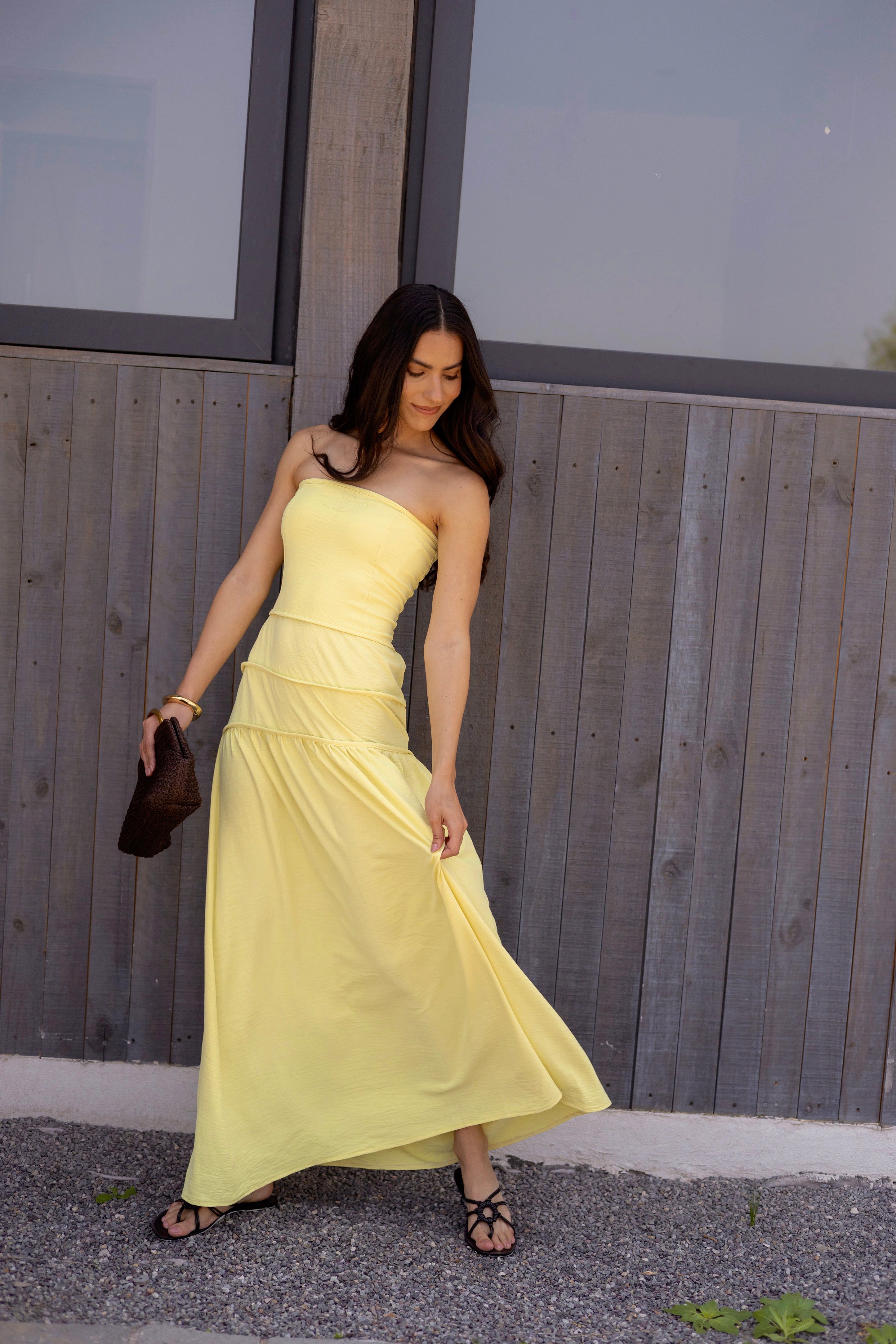 Vestido Día Clara Amarillo
