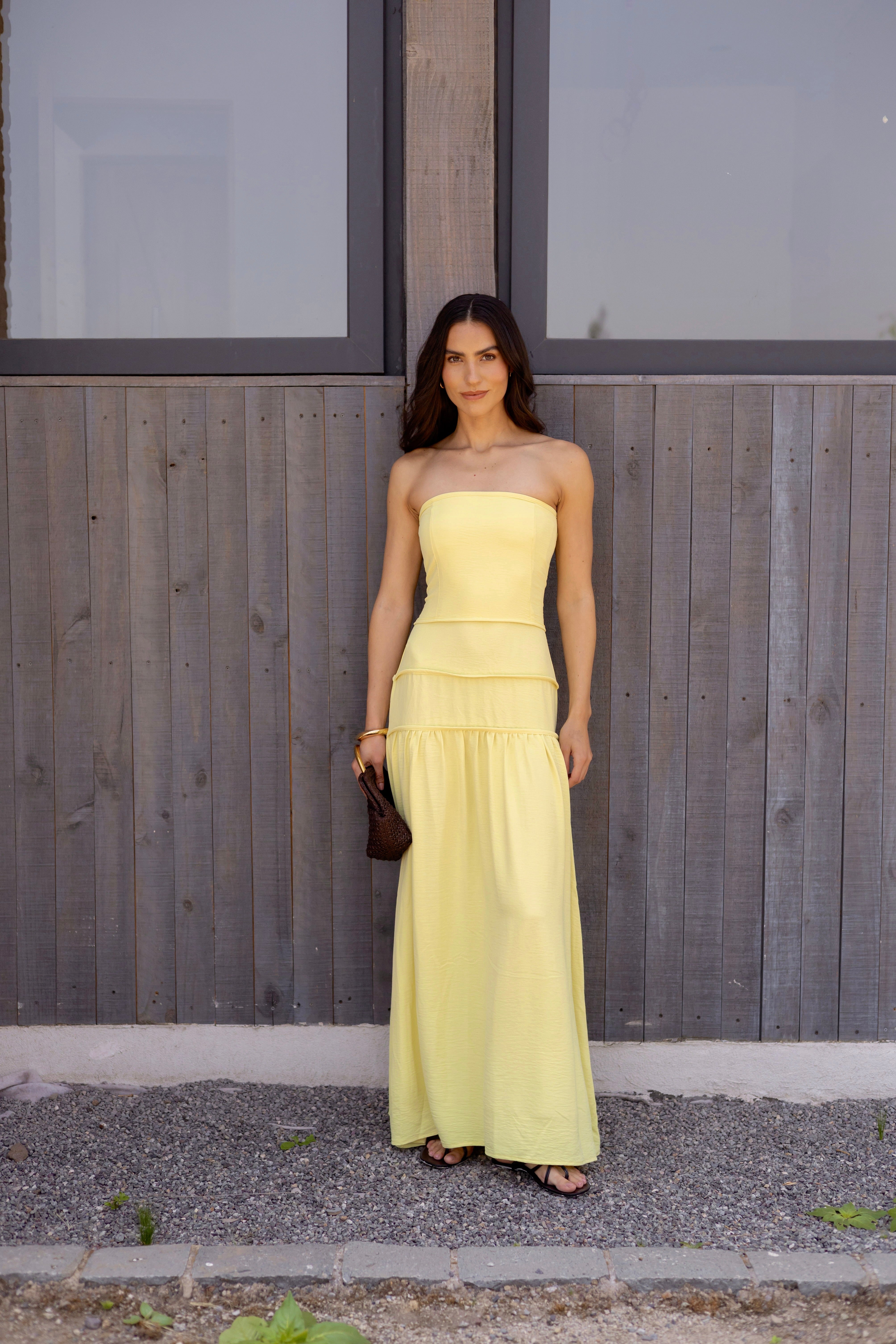 Vestido Día Clara Amarillo