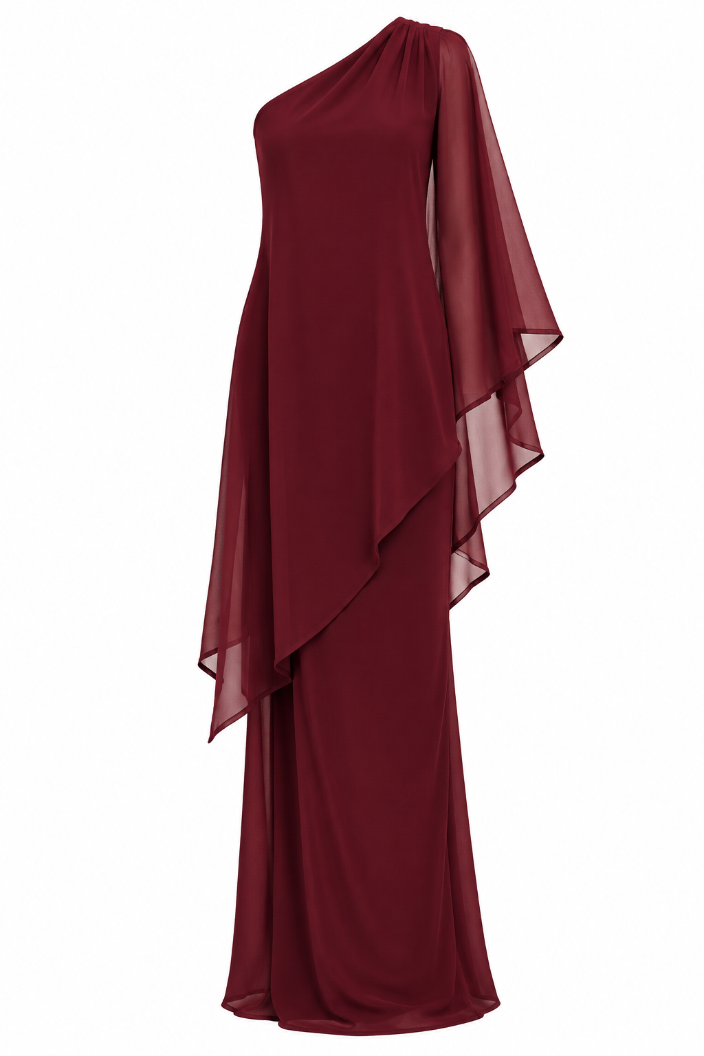 Vestido Fiesta Amarantta Burdeo