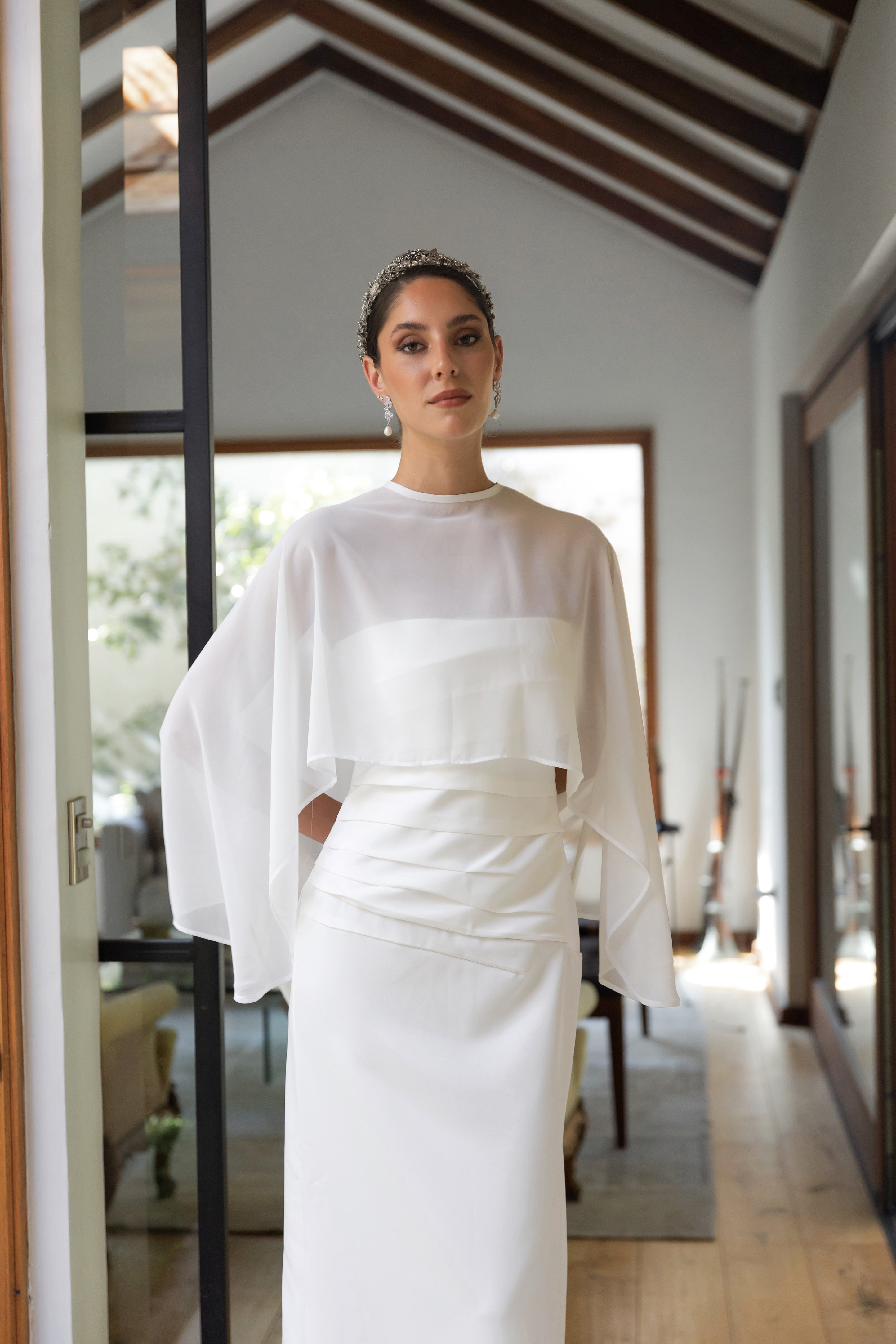 Capa XL Fiorella Blanca