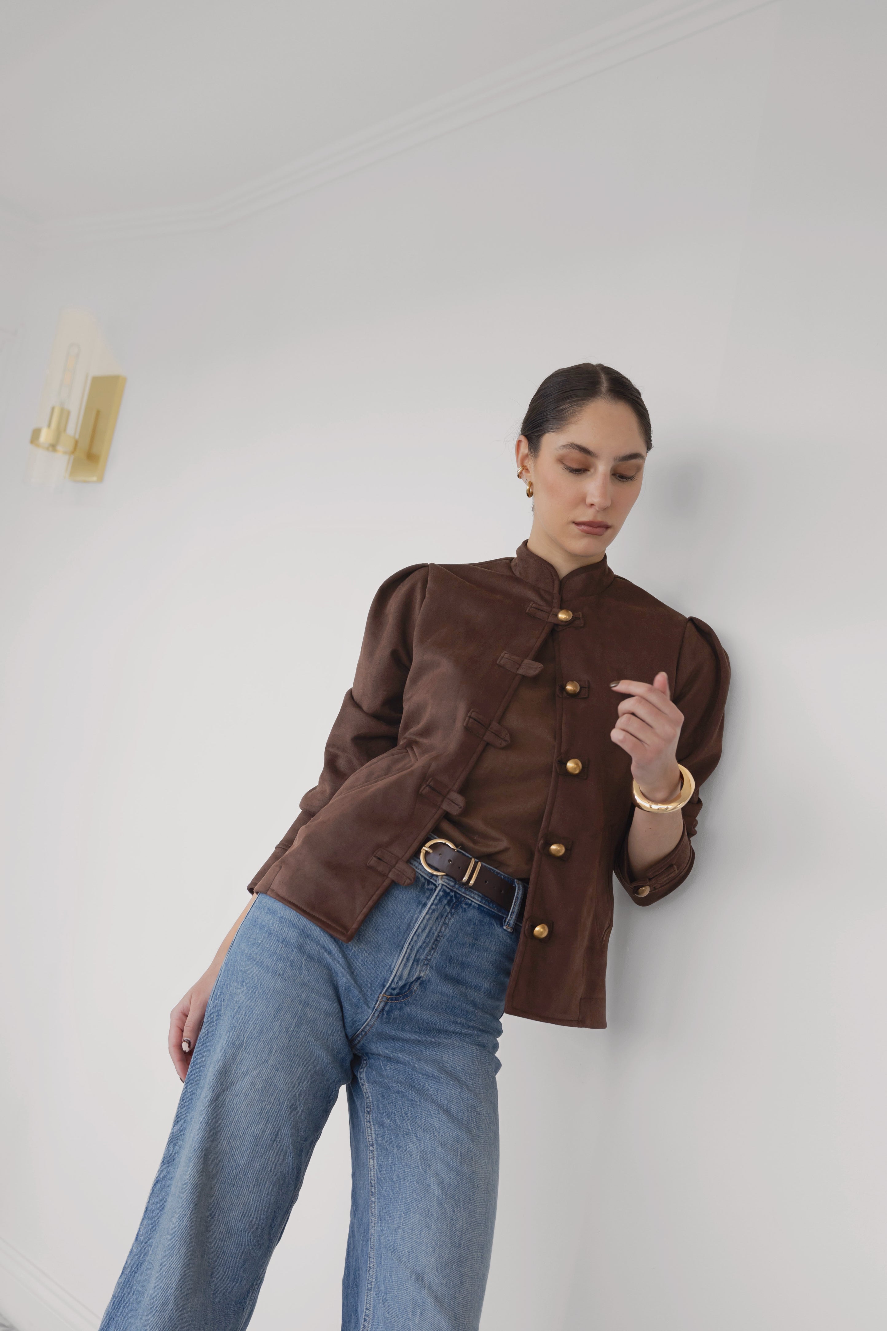 Chaqueta Akane Chocolate