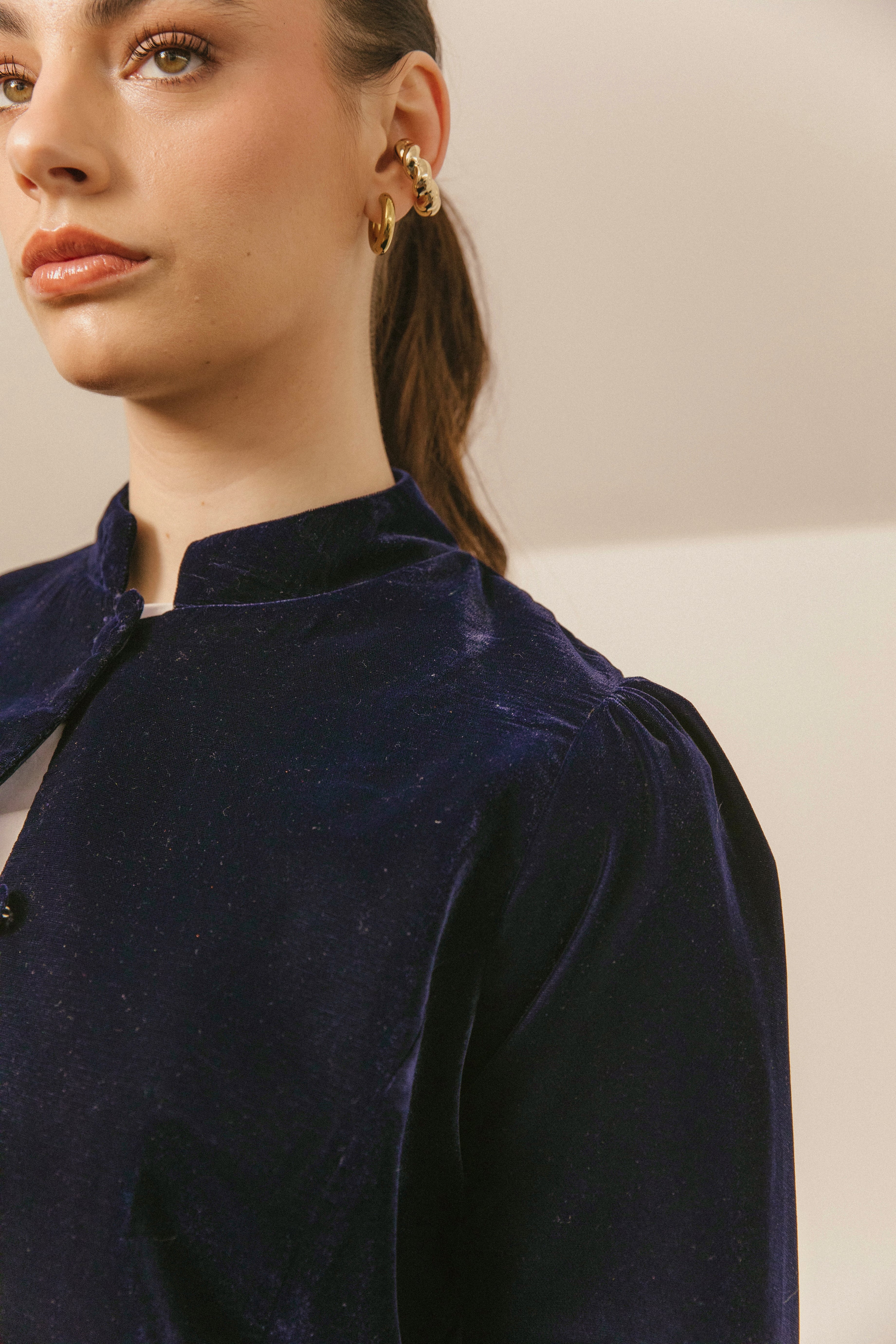 Chaqueta Elegante Allure Azul