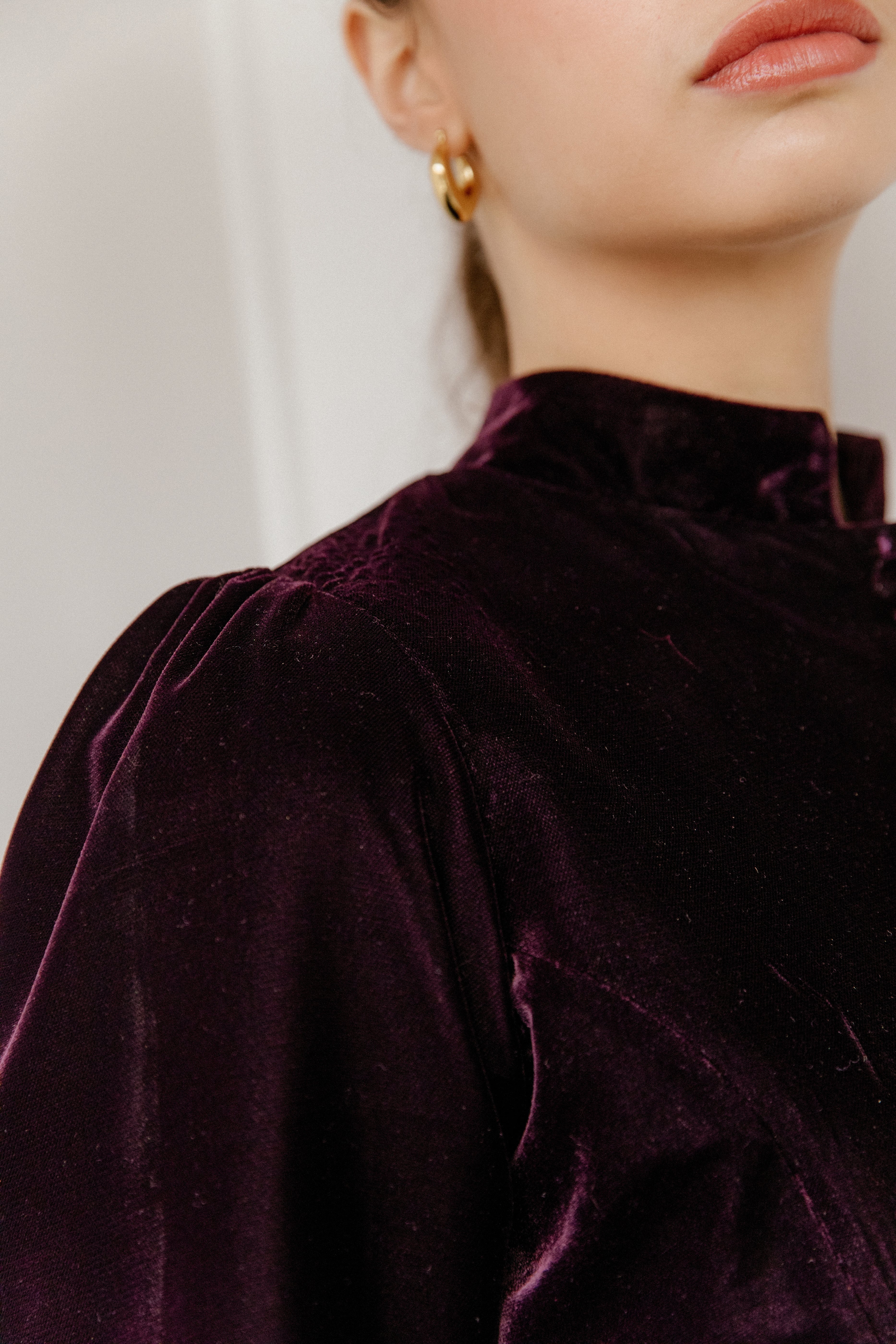 Chaqueta Elegante Allure Vino