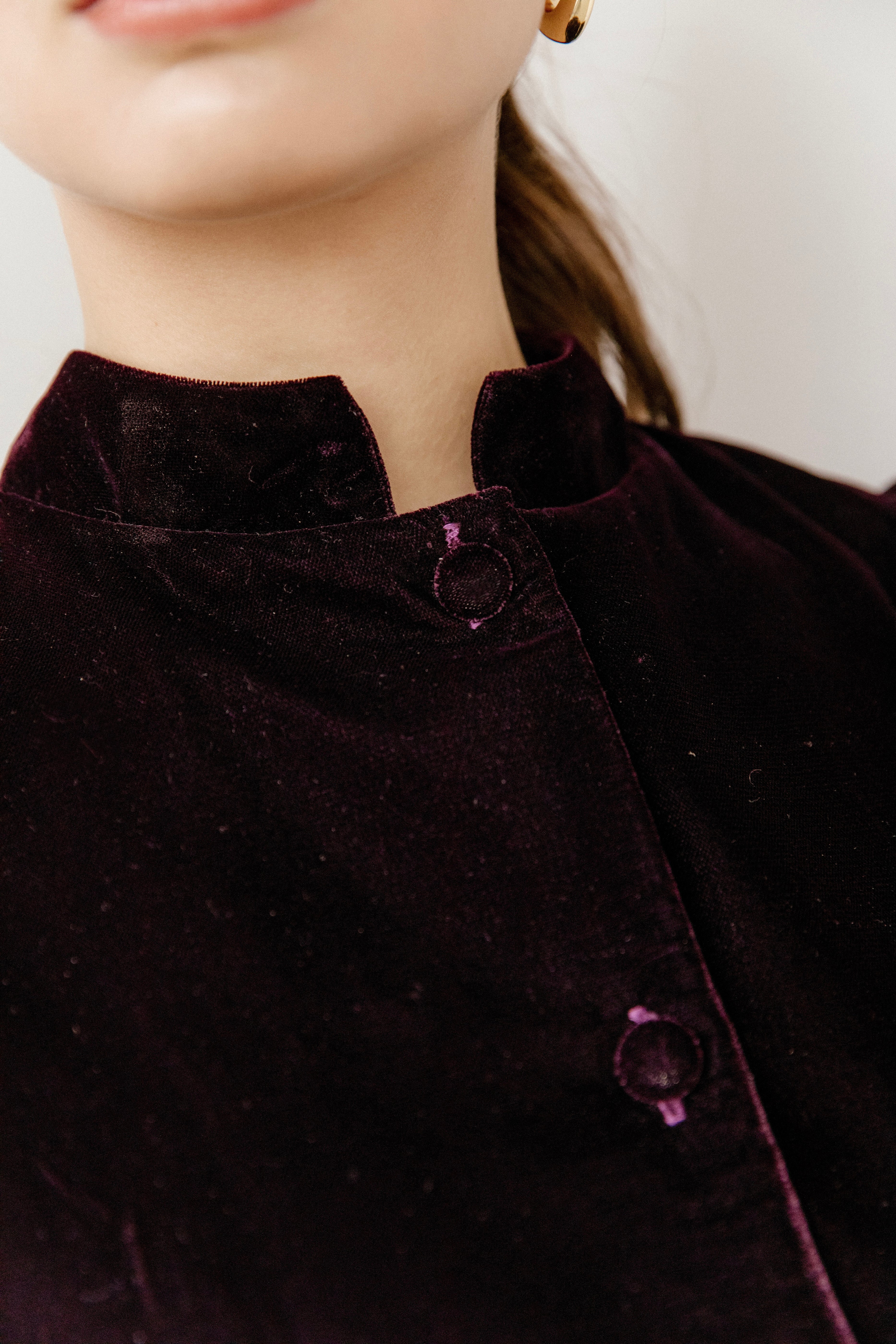 Chaqueta Elegante Allure Vino