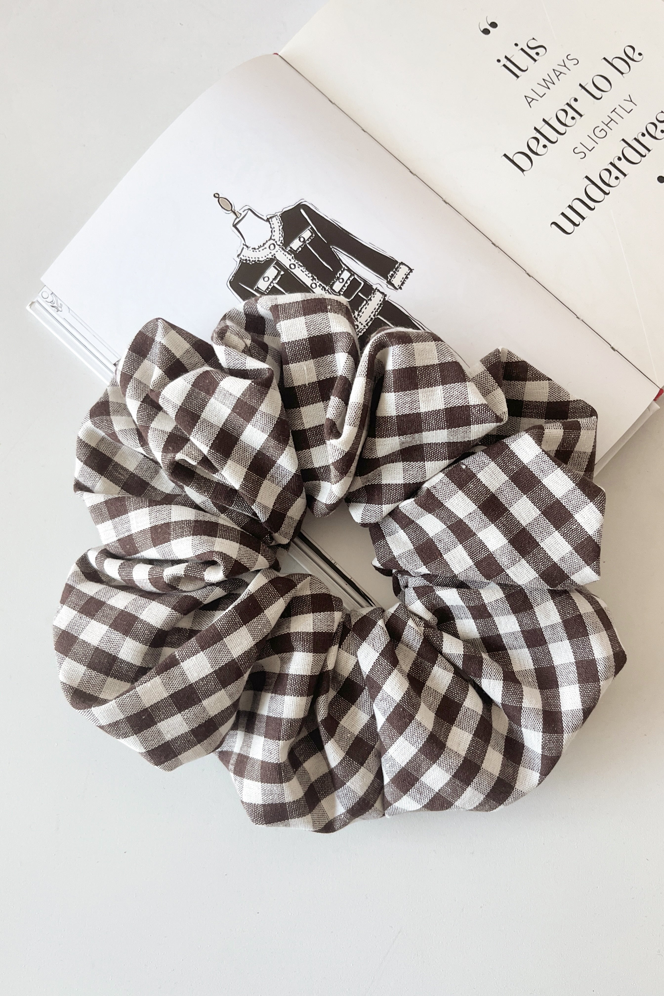 Accesorio Colet Mocca Cuadrillé