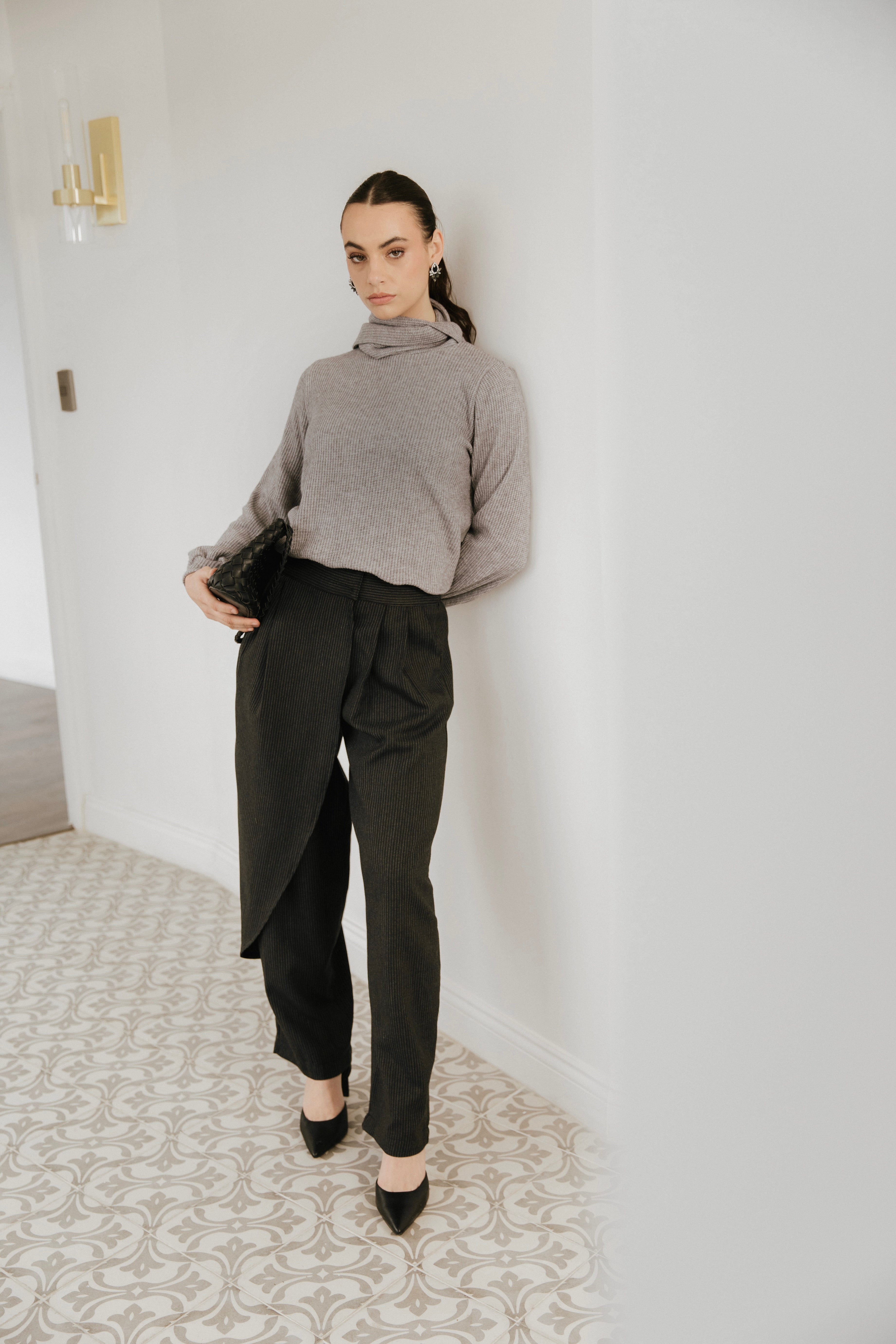 Sweater Dalma Gris Perla