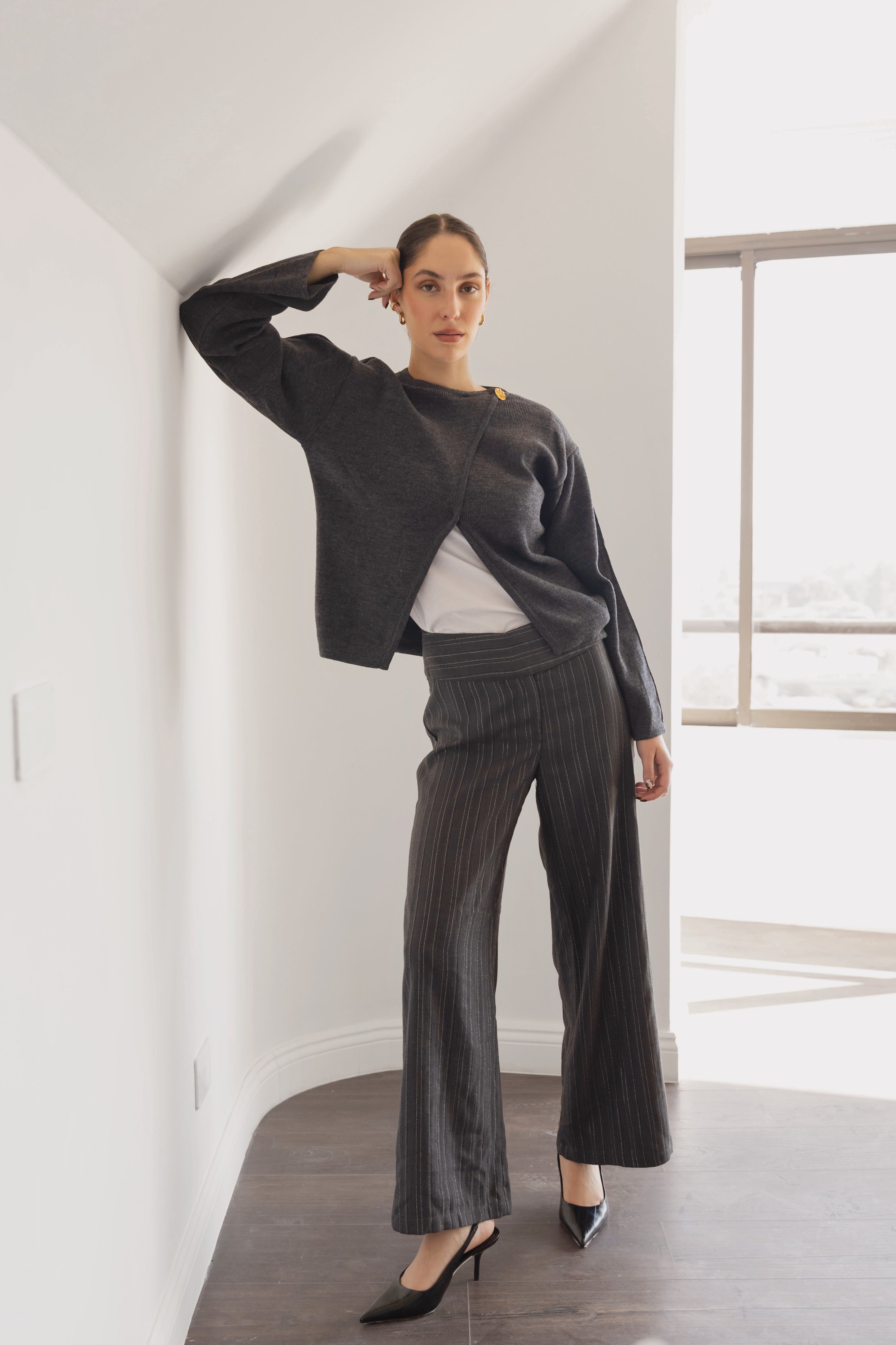 Sweater Selene Gris