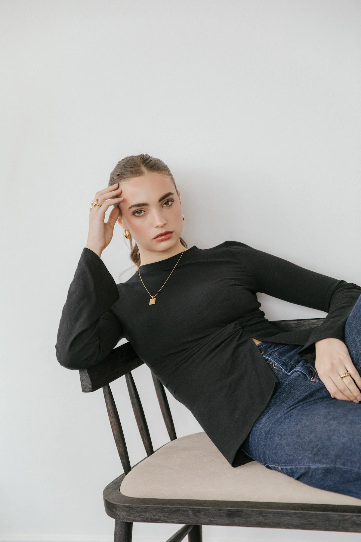 Top Amira Negro
