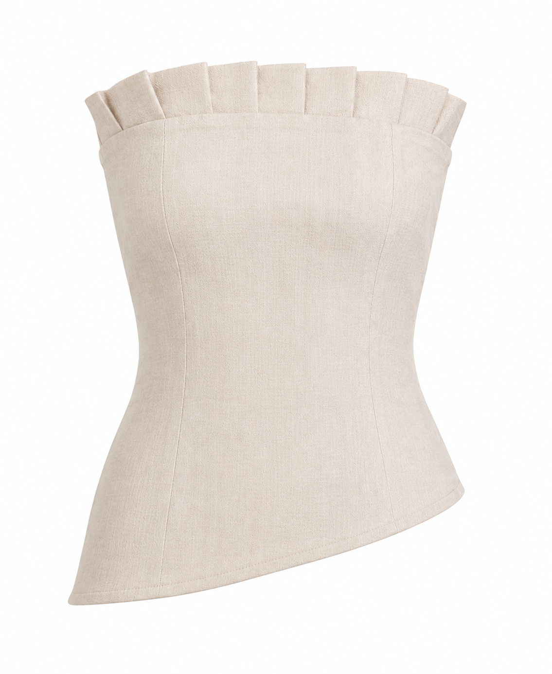 Top Cala Beige Lino