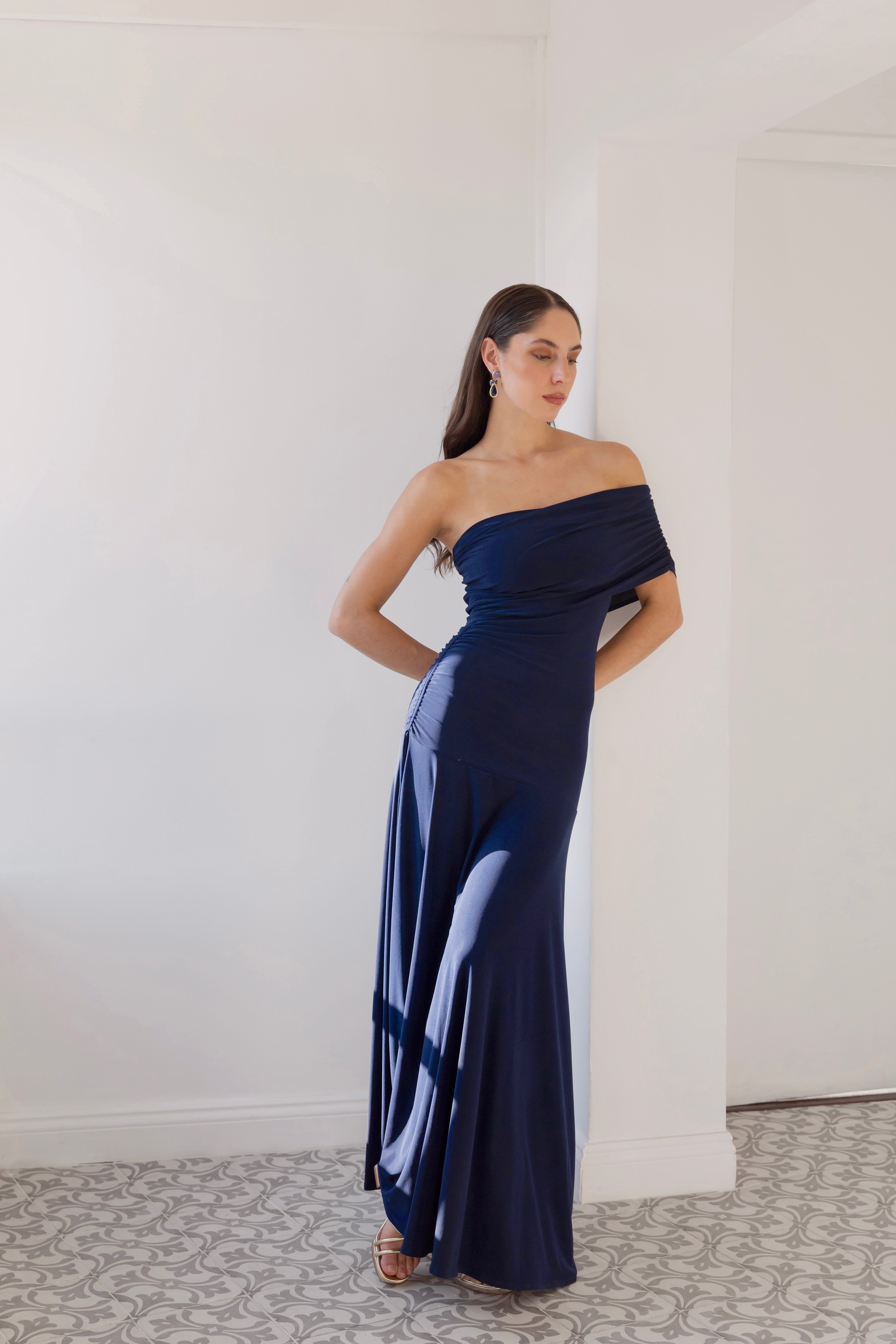 Vestido Caroline Fiesta Azul