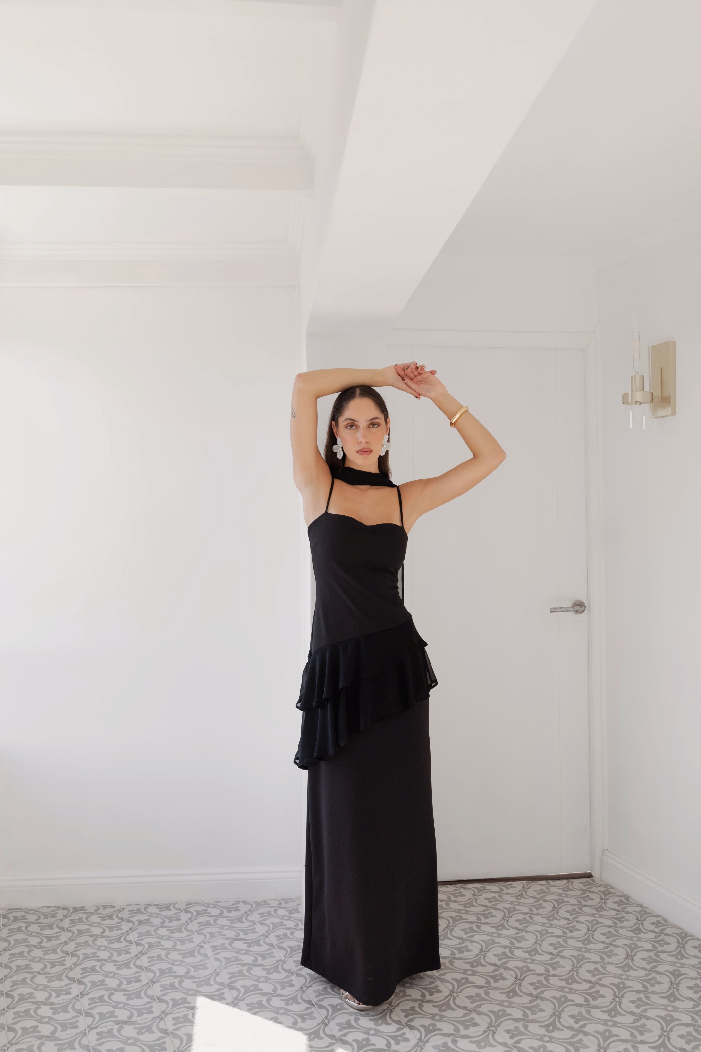 Vestido Fiesta Caetena Negro