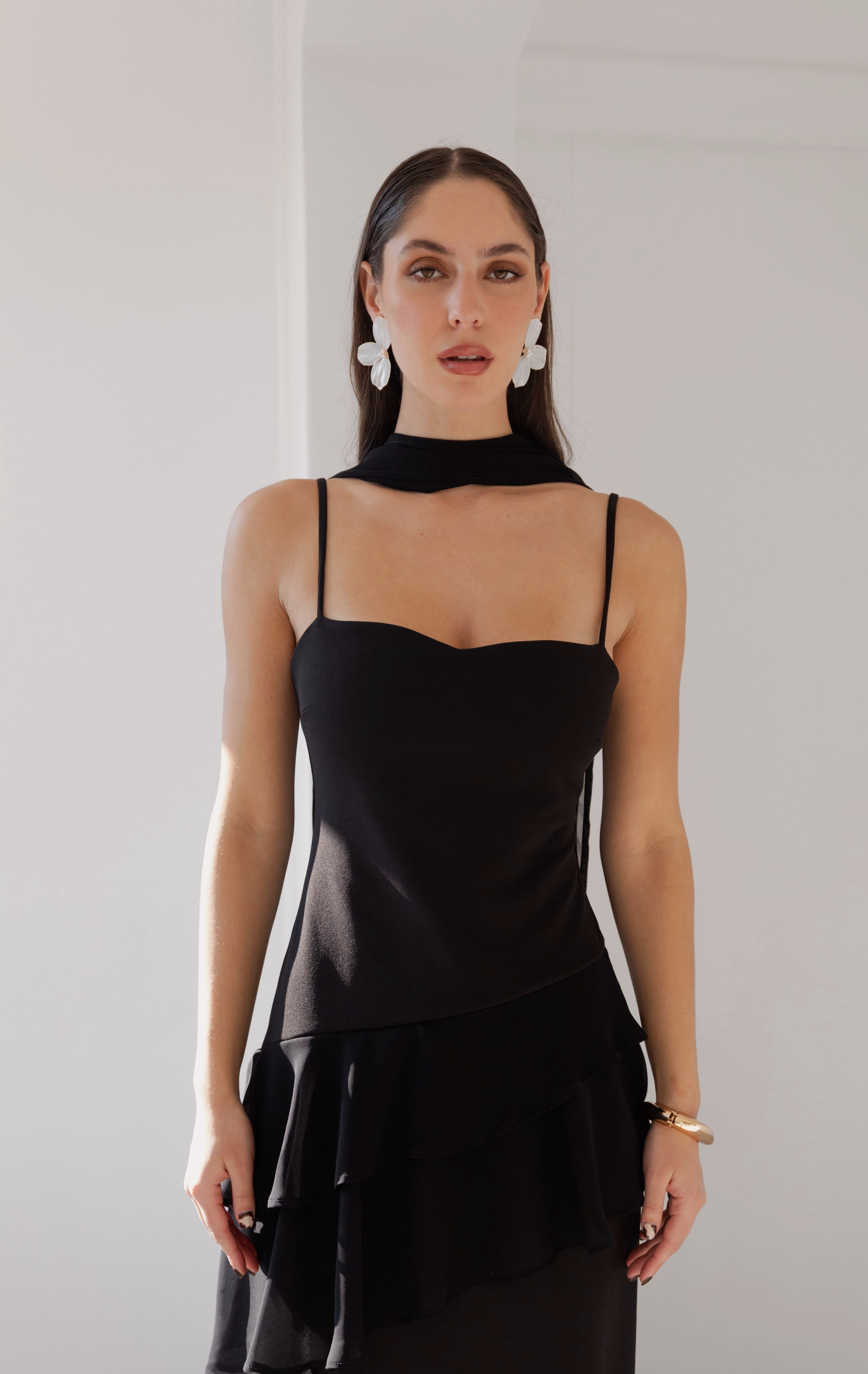 Vestido Fiesta Caetena Negro