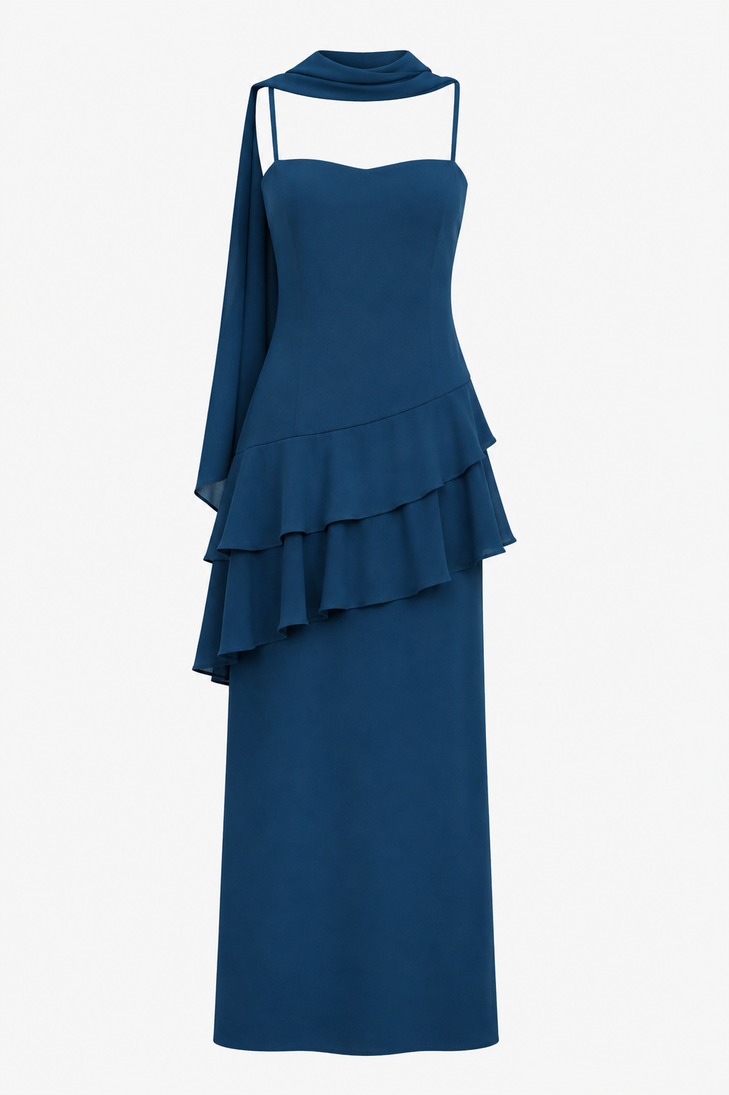 Vestido Caetana Petroleo