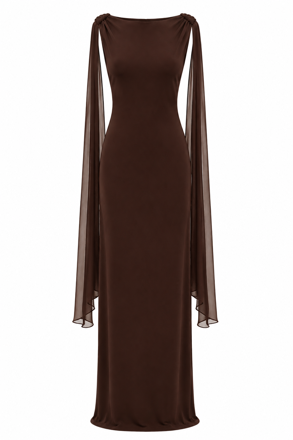 Vestido Fiesta Lilium Mocca
