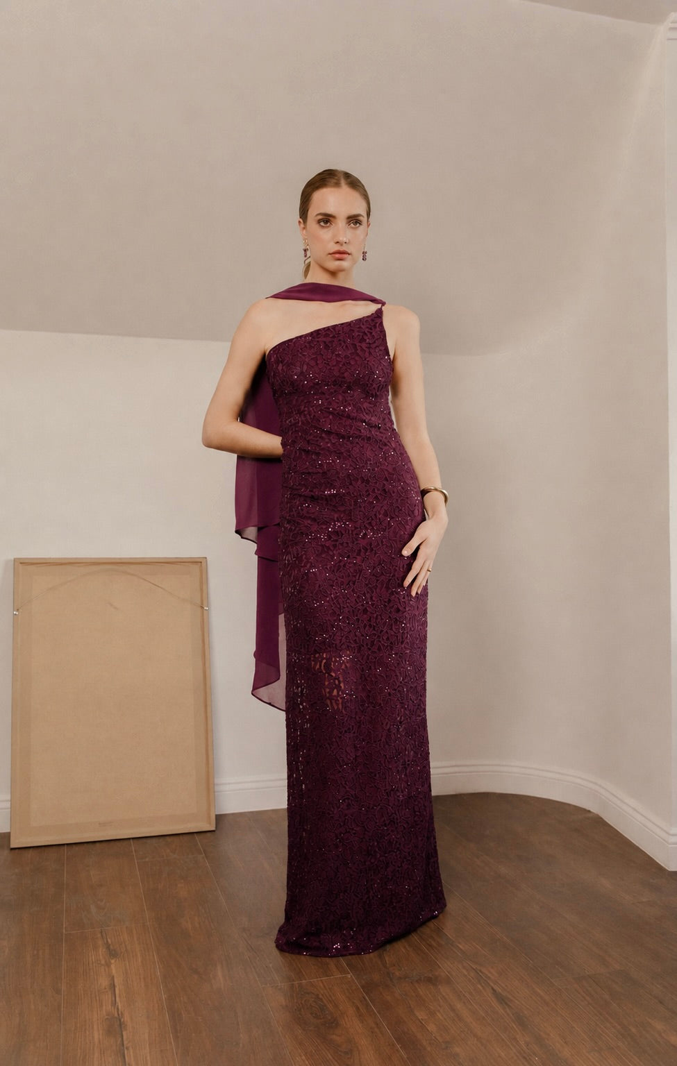 Vestido Fiesta Gema Morado