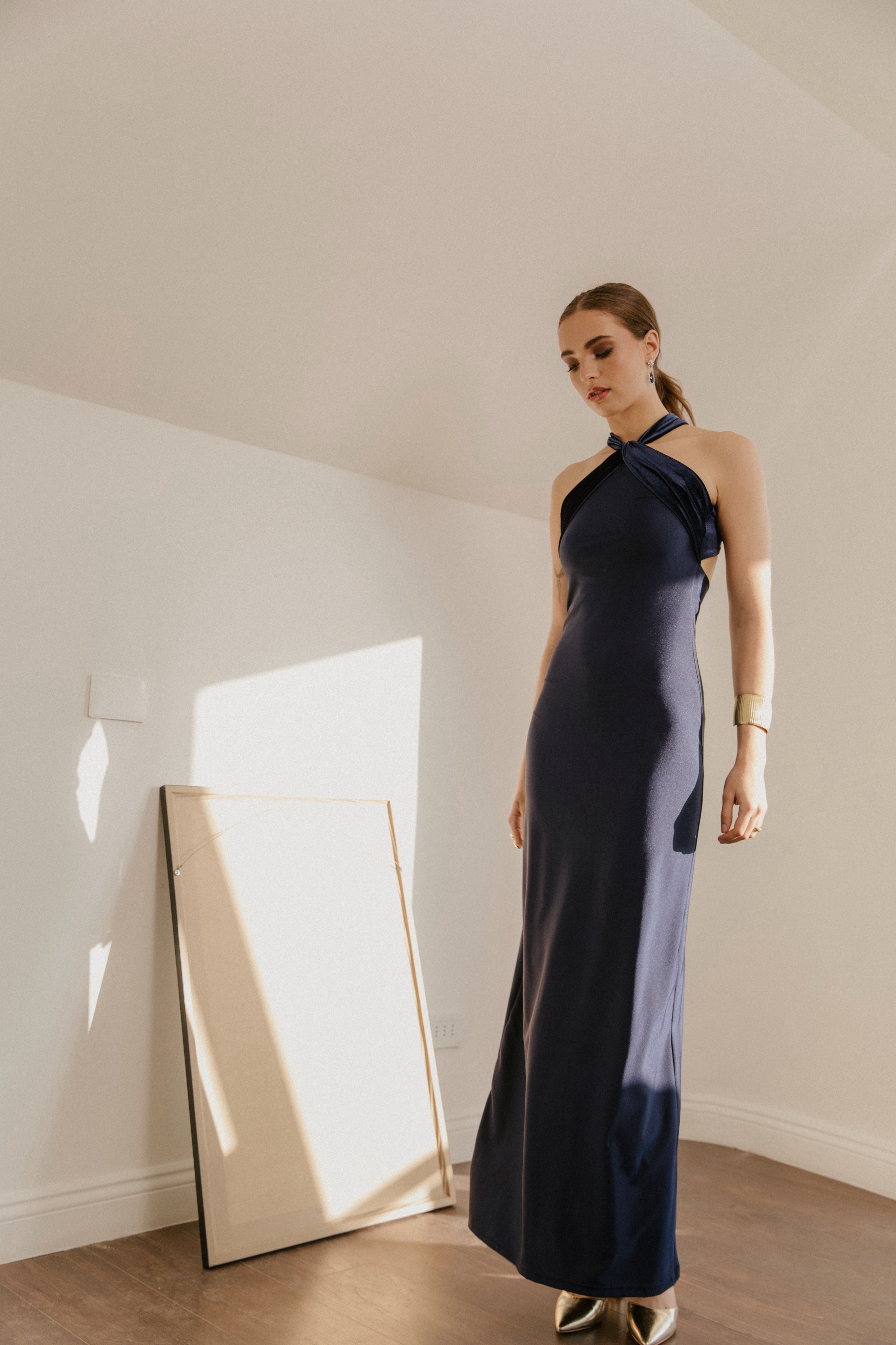 Vestido Fiesta Faustina Azul